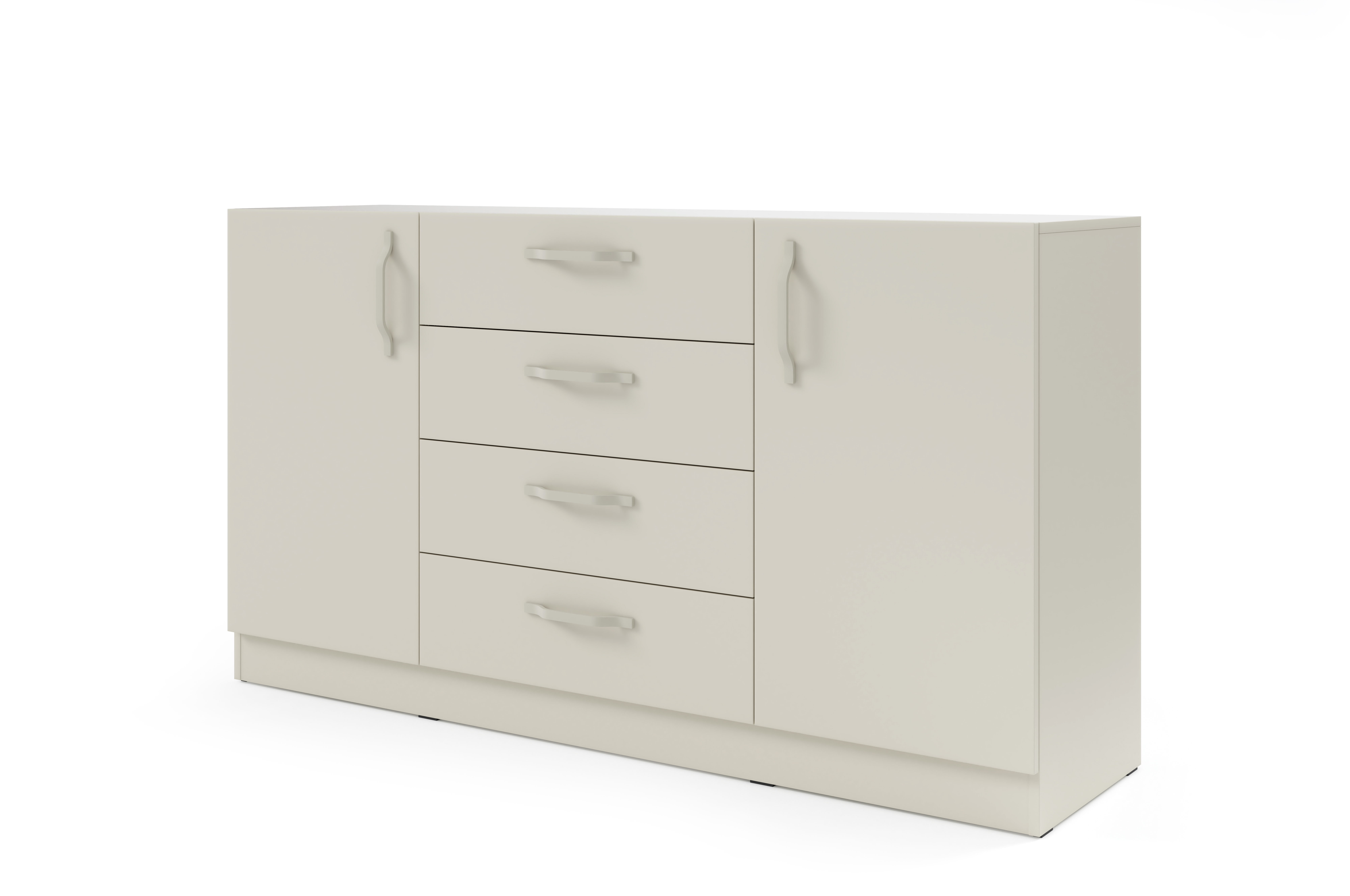 Komoda Braga BRK1 Barva korpusu: Kašmír, Úchytky: Kovové