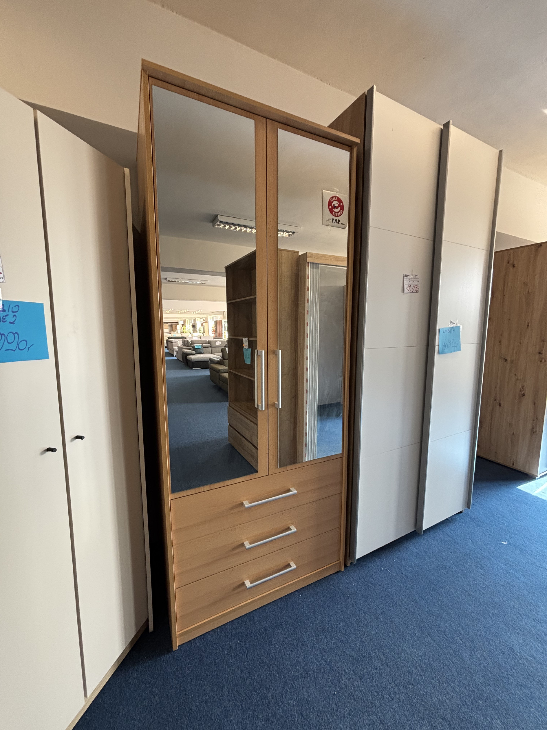 Šatní skříň Kombi 4 - Buk