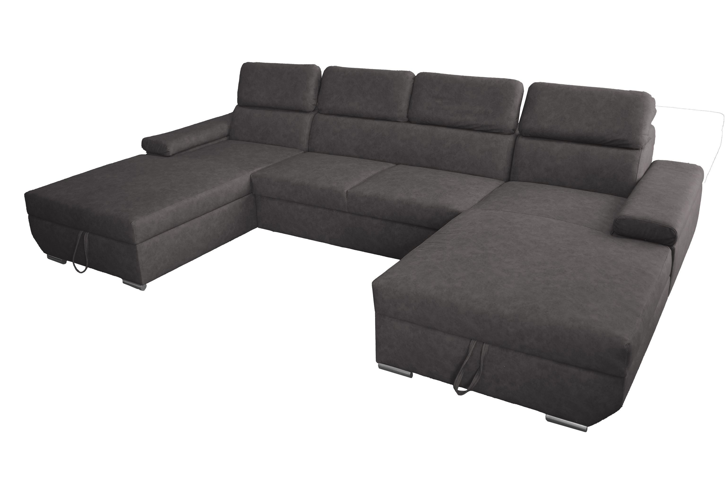 Sedací souprava Lars U UNI - Logan Graphite Provedení: Univerzální, látka: Logan Graphite (obrázek 3)