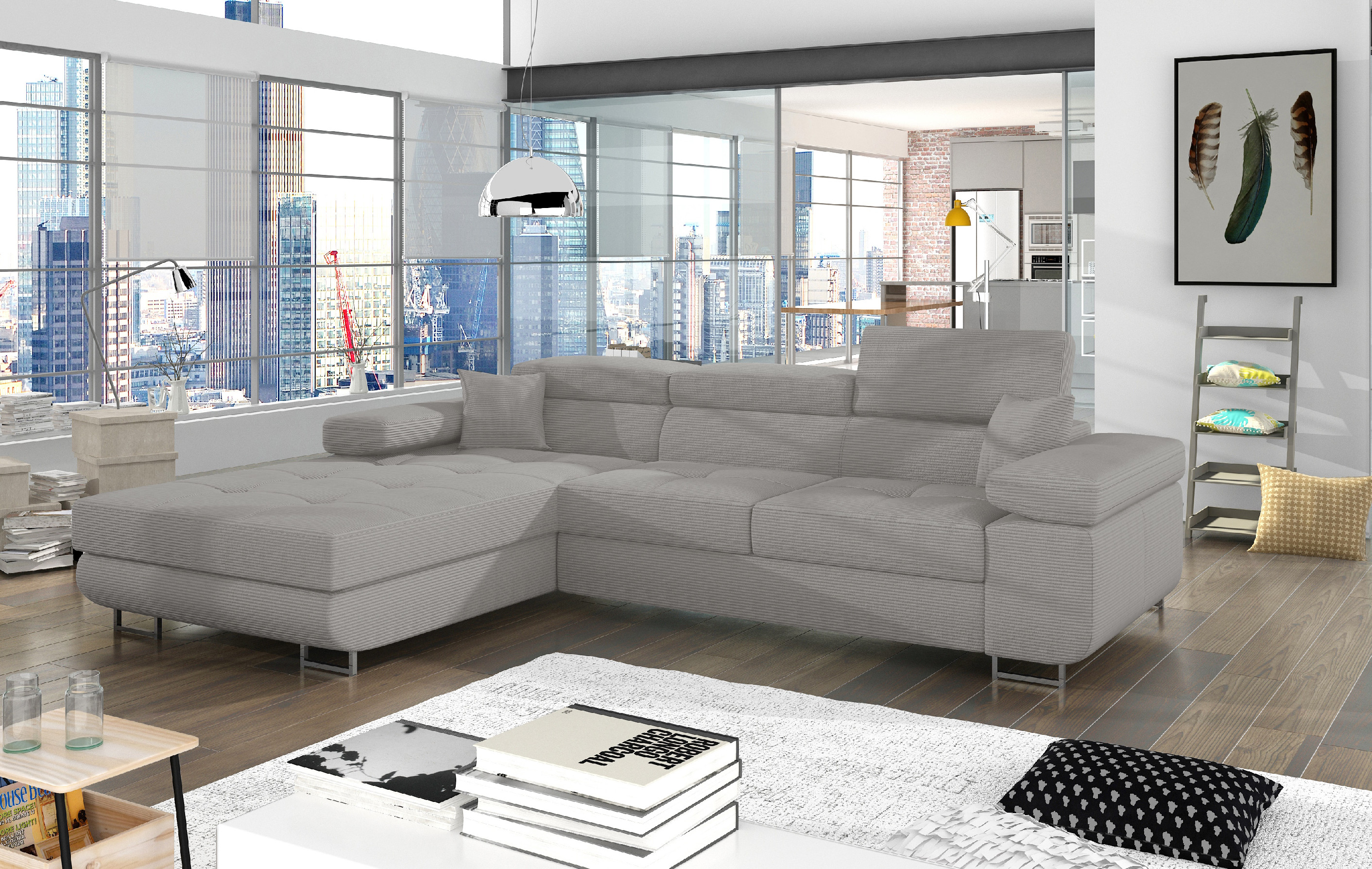 Sedací souprava Armando Provedení: Levá varianta, látka: Jarell 3