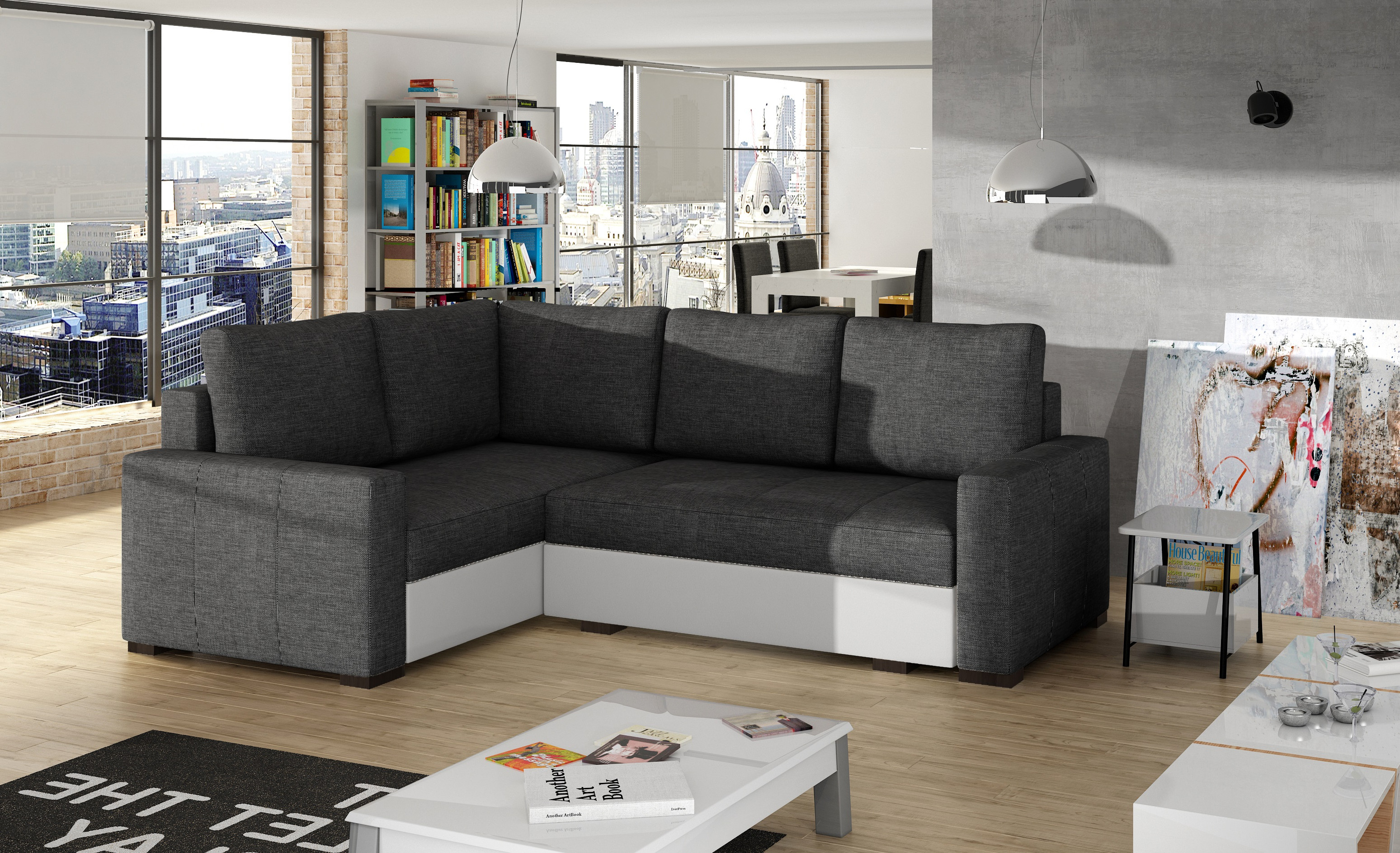 Levně Sedací souprava Corona Provedení: Levá varianta, látka: Sawana 05/ Soft 17