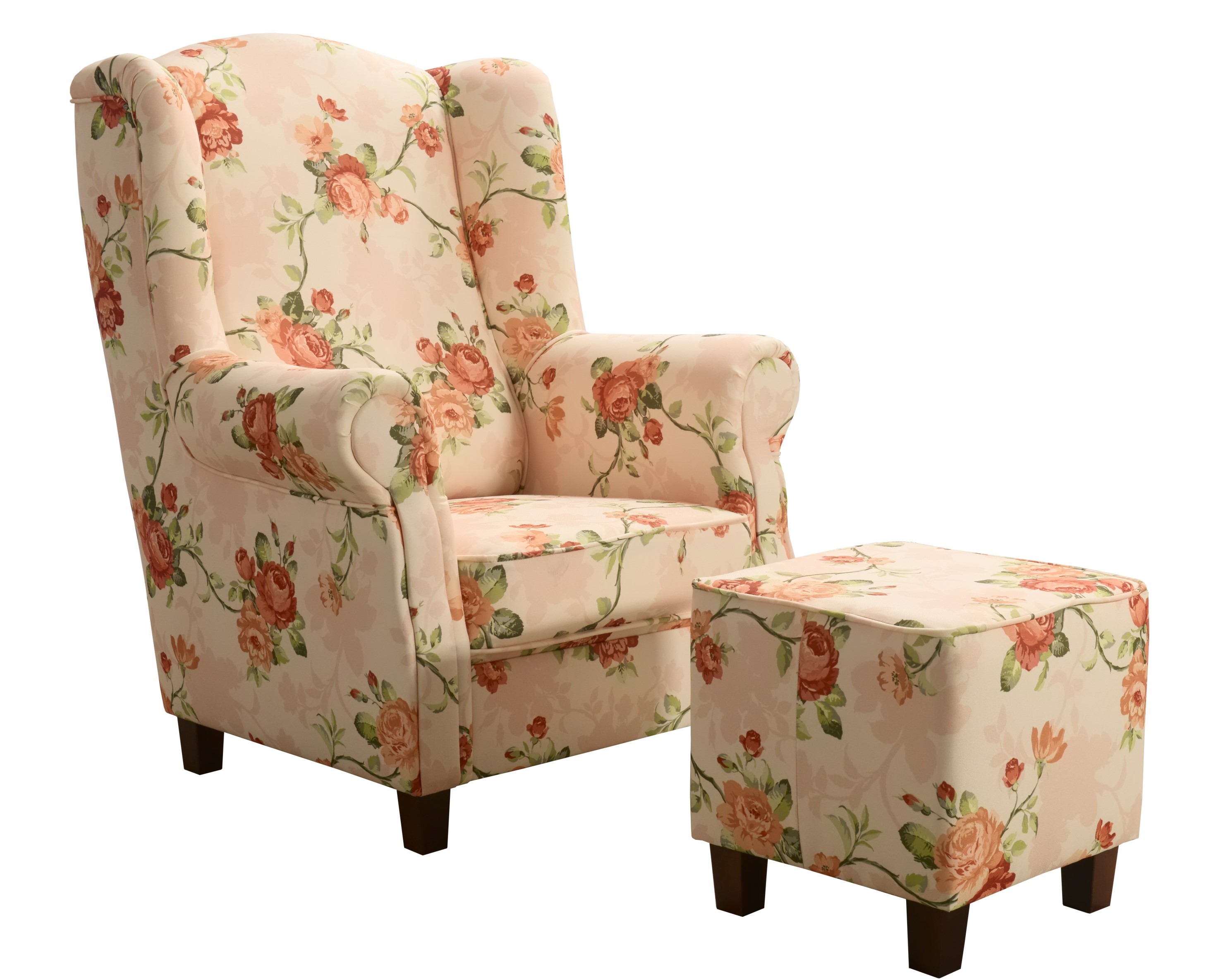 Křeslo As s taburetem 2939/117 Provedení: Pouze křeslo, Nožičky: Bílé