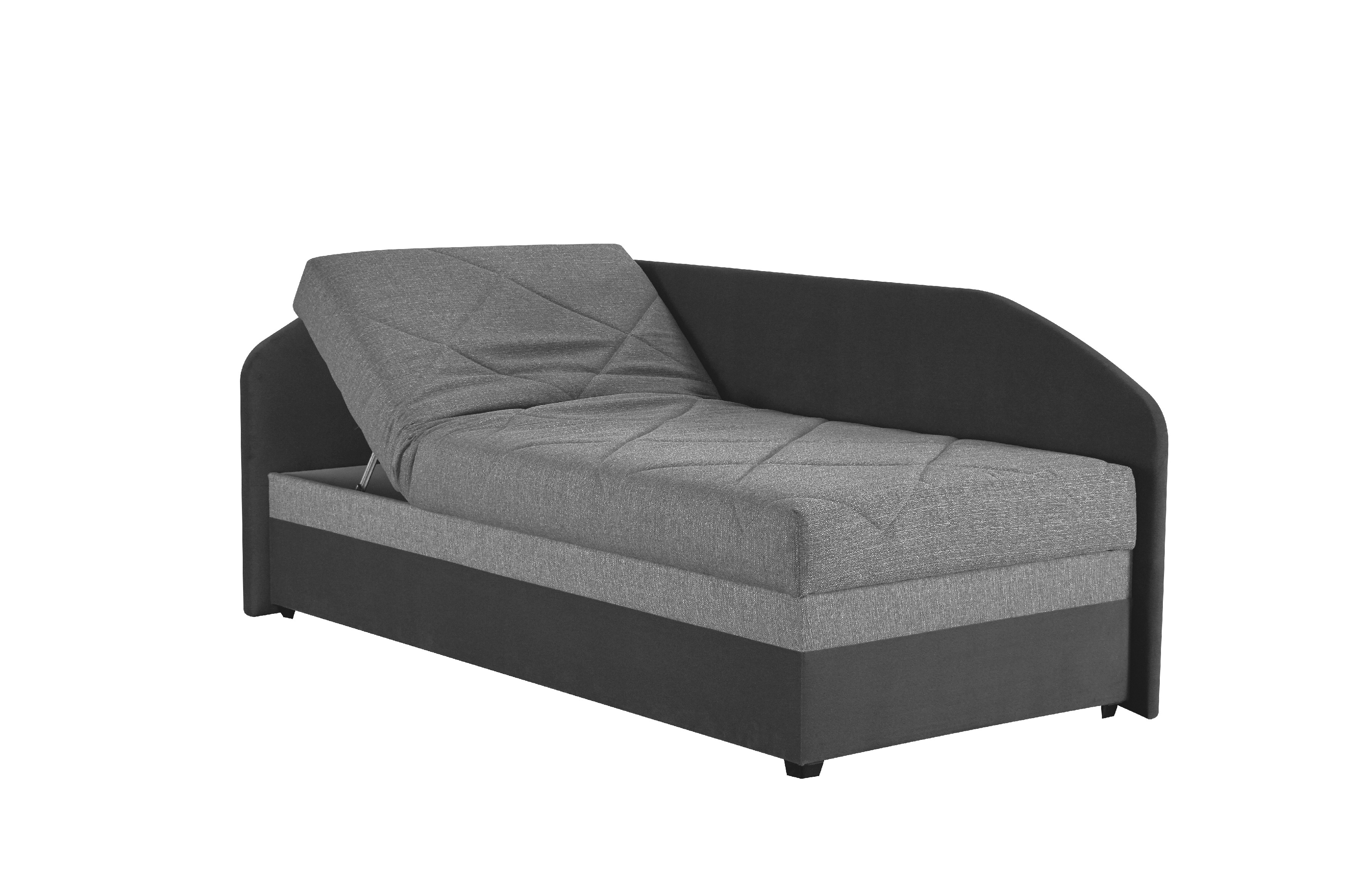 Blanař Válenda Turi Rozměry: 90 x 200 cm, Matrace: Alena, Látka: Moonlight/ Bravo 5 LT Brown