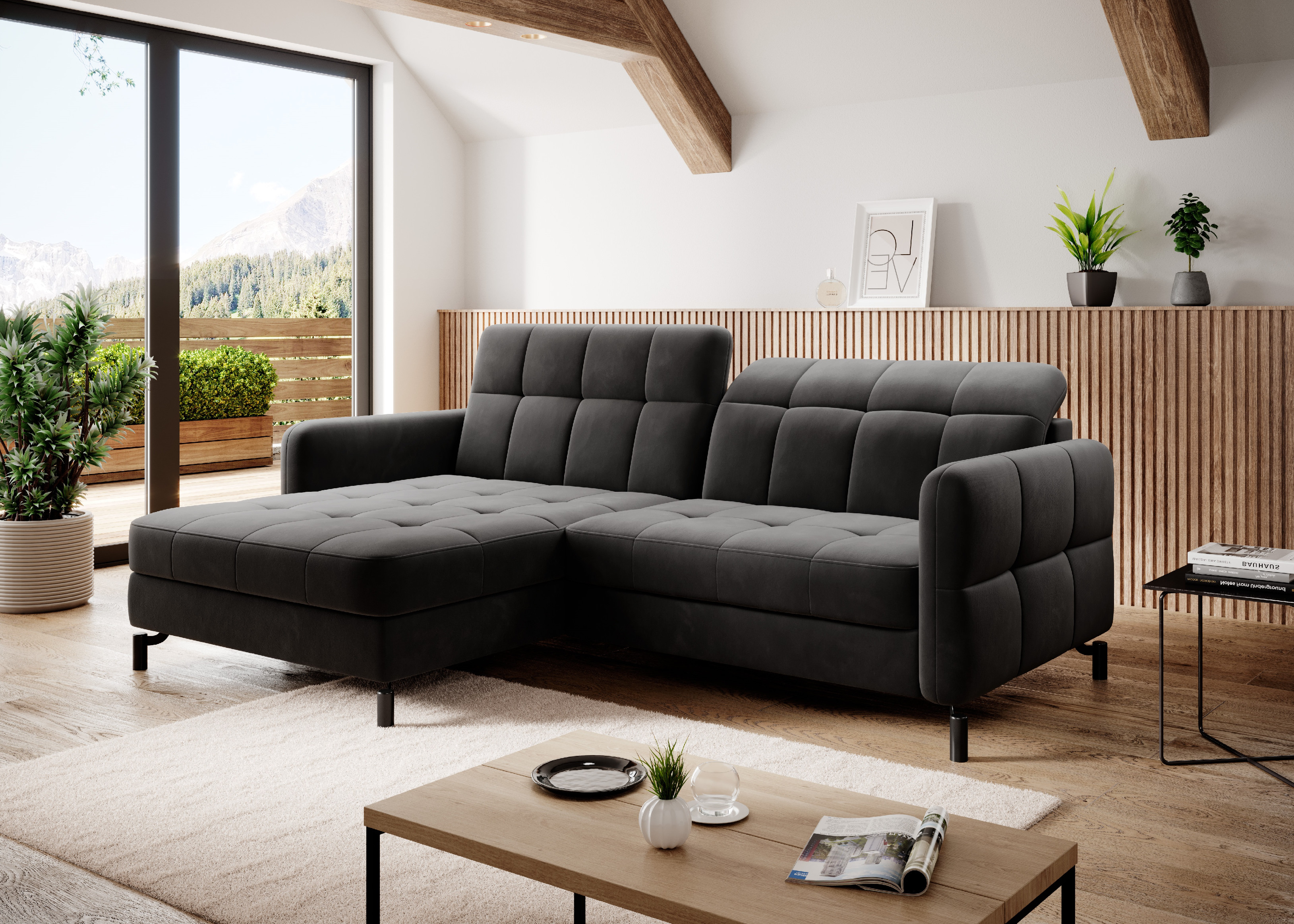 Sedací souprava Lorelle Provedení: Levá varianta, látka: Kronos 7