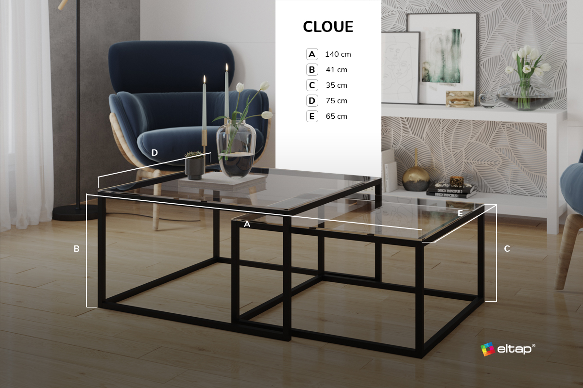 Konferenční stolek Cloue (obrázek 3)