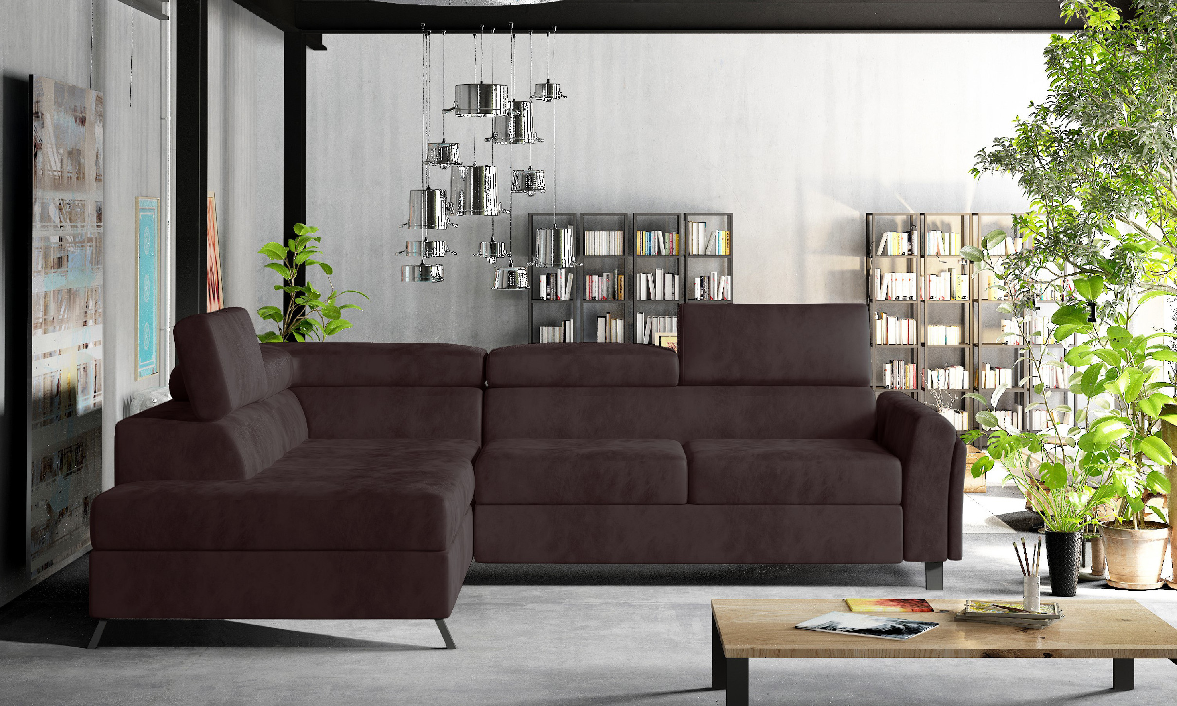 Sedací souprava Kairos Provedení: Levá varianta, látka: Kronos 6