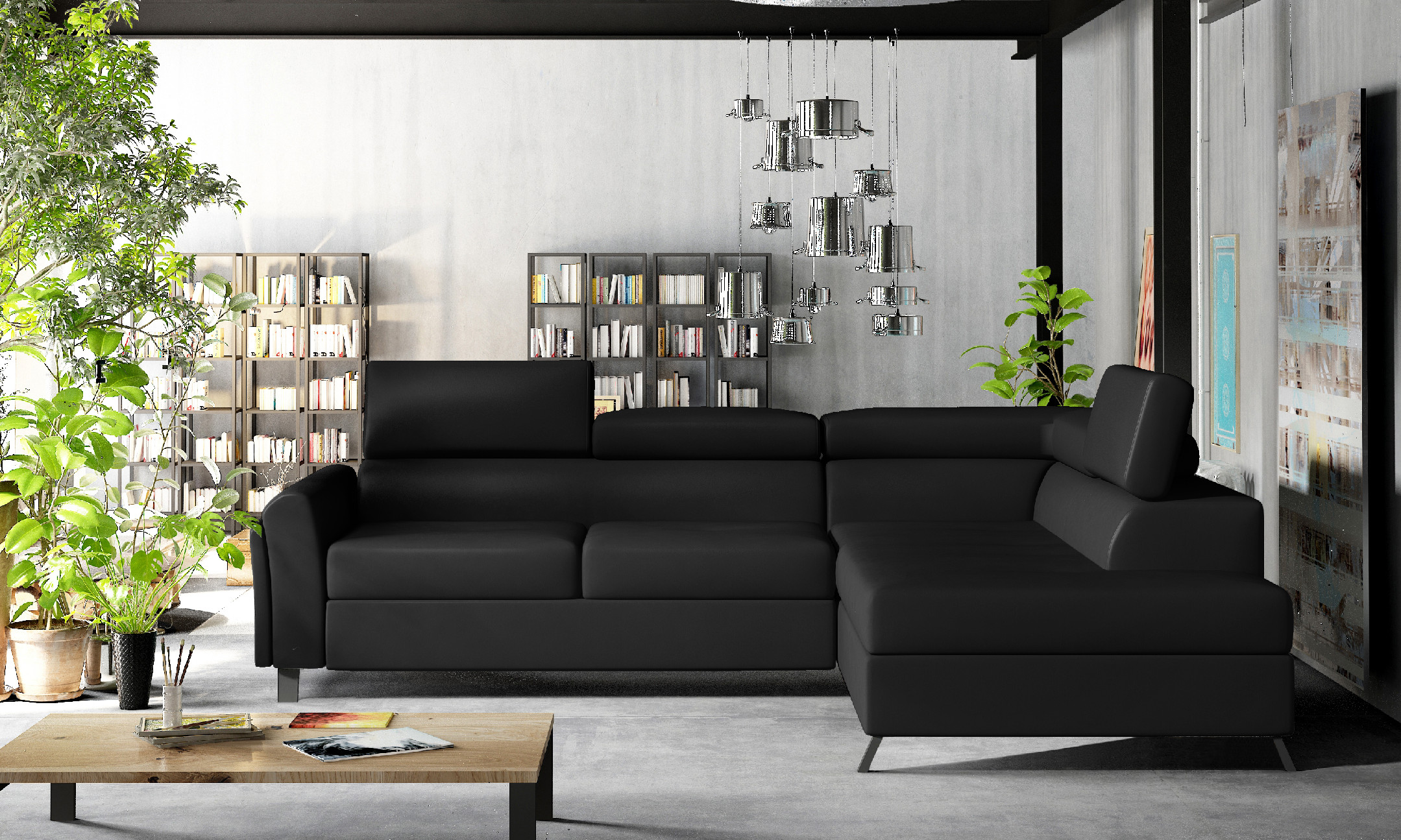 Sedací souprava Kairos Provedení: Pravá varianta, látka: Soft 11