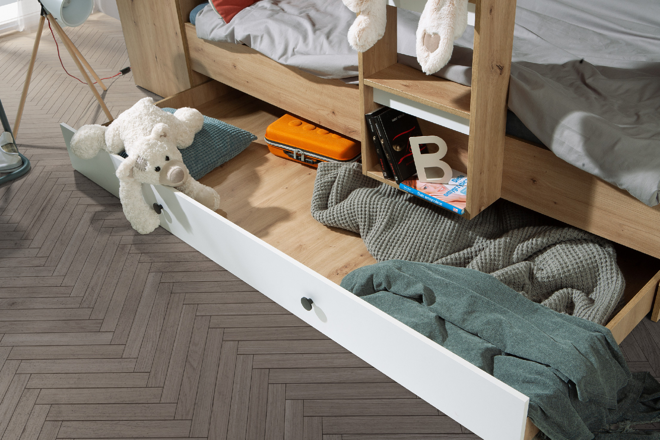 Dětský pokoj Smart 2 Barva korpusu: Černá (obrázek 10)