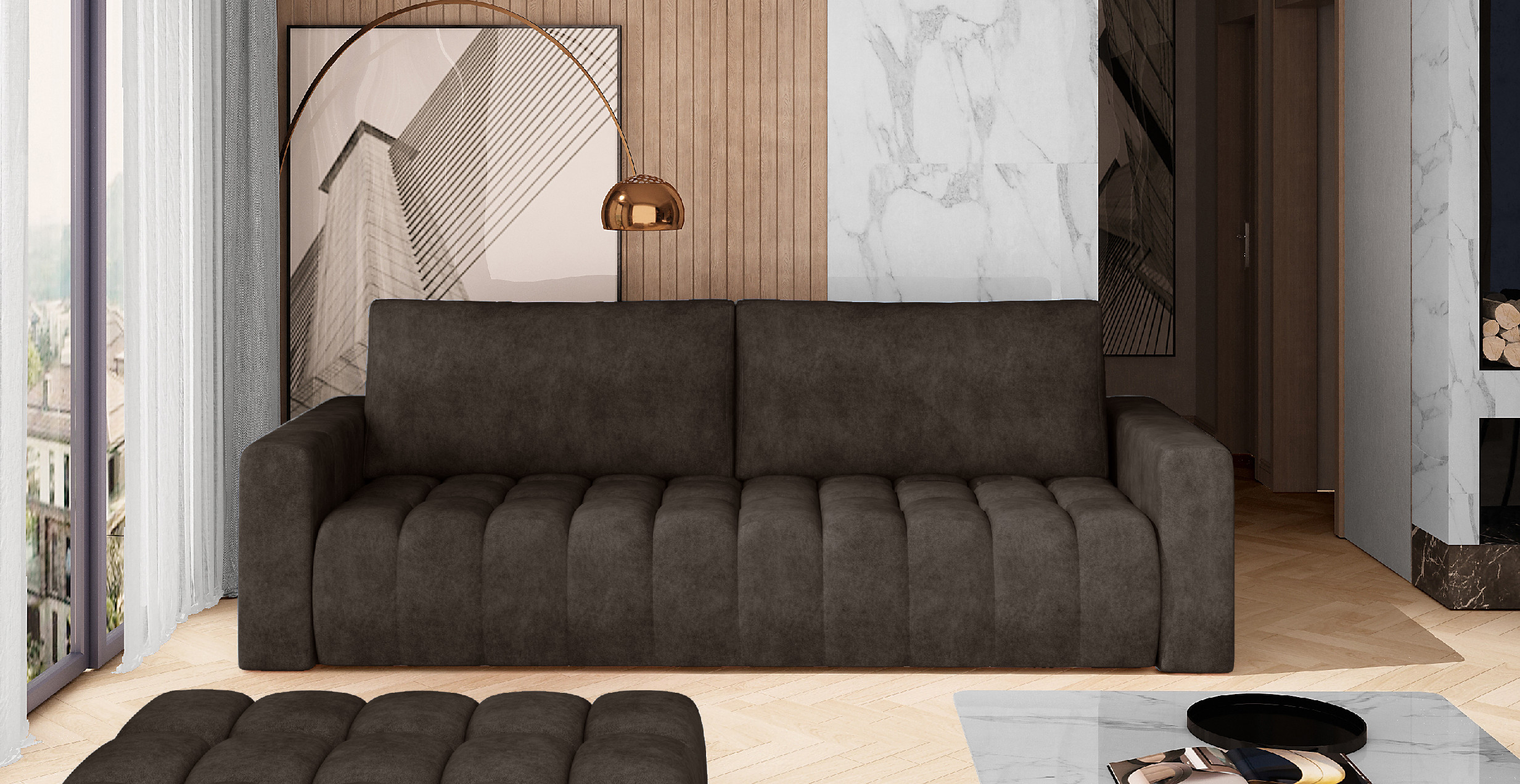 Pohovka Lazaro látka: Dora 28