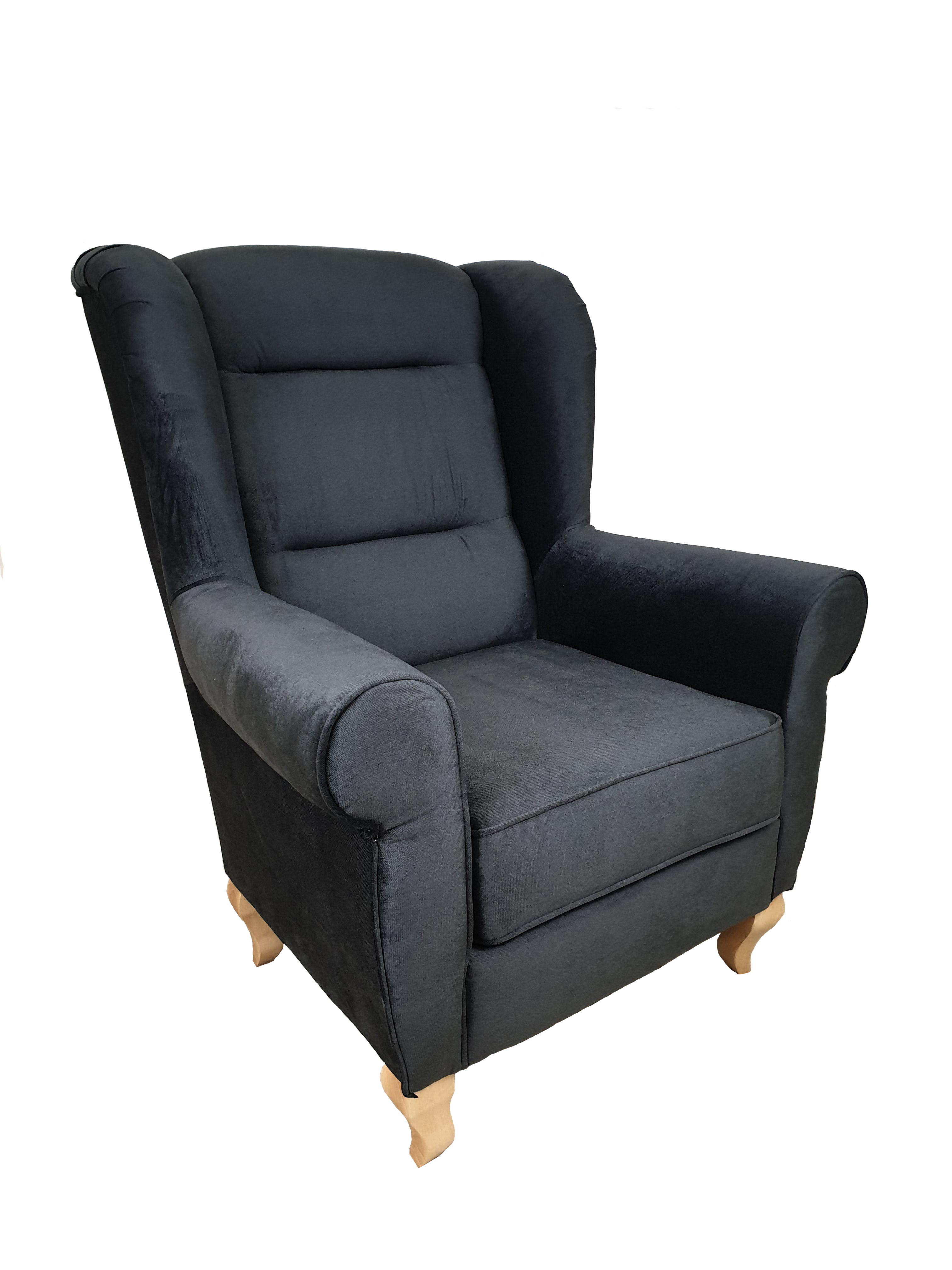 Křeslo Romance Nožičky: Olše, látka: Kronos 34