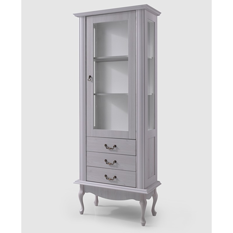 Vitrína Diana DA4 Barva korpusu: Borovice - sněžná