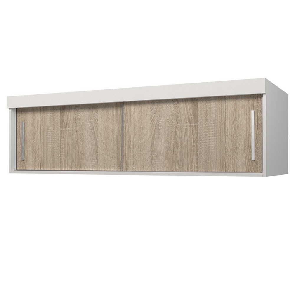 Nástavec Vista 150 cm – bílý korpus, dub sonoma