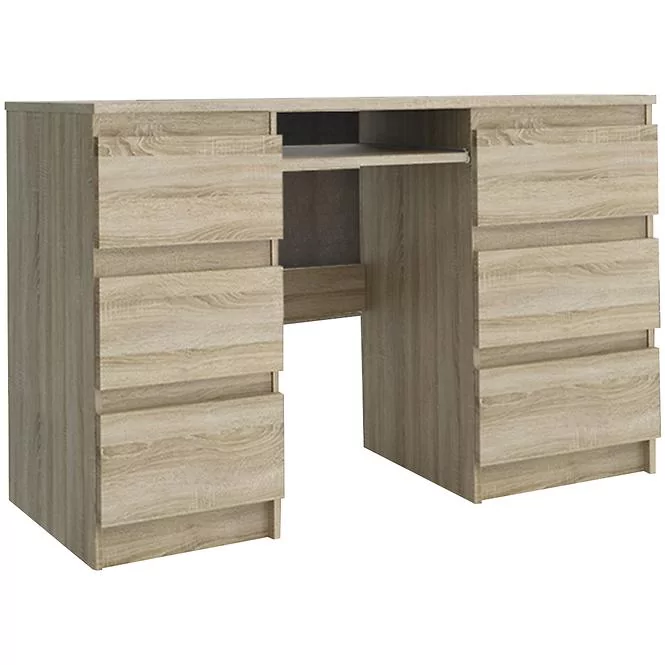 Psací stůl Leo 3 Barva korpusu: Dub Sonoma