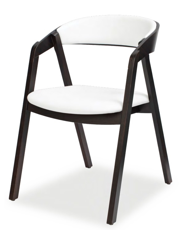 Židle Guru dub - čalouněný sedák a opěradlo Barva korpusu: Dub masiv, látka: Friga 22 - Dub masiv,Fr