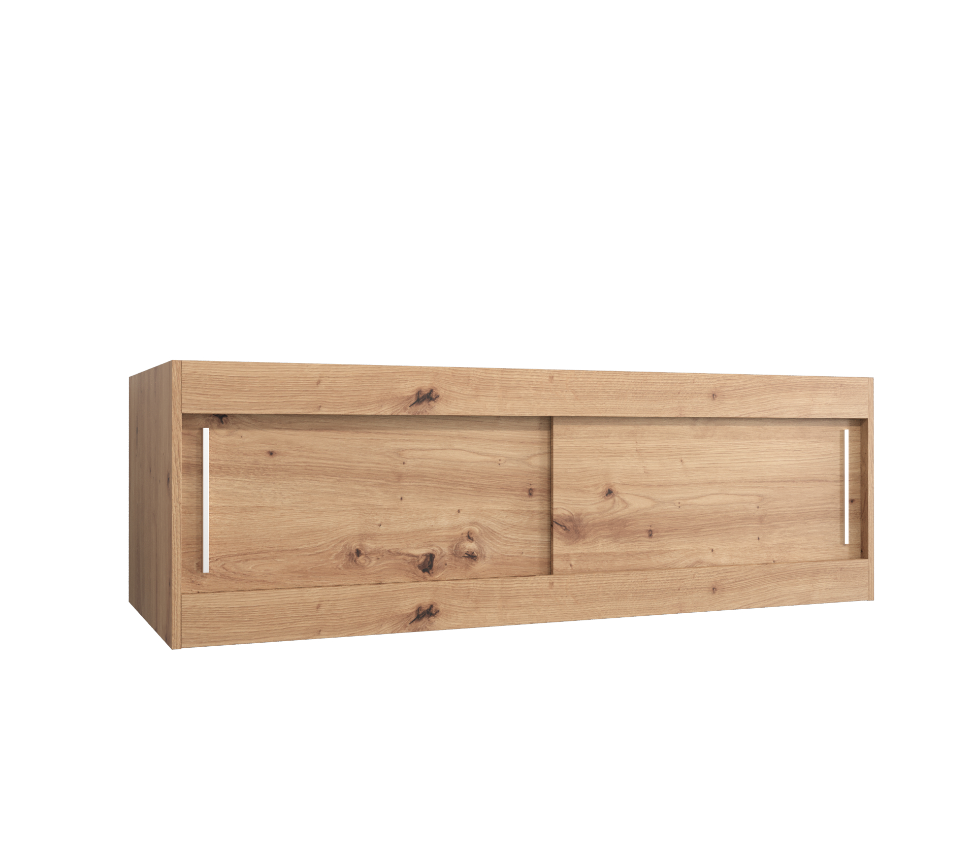 Nástavec na skříň Abi Barva korpusu: Dub artisan, Rozměry: 150 cm, Dveře: Dub artisan