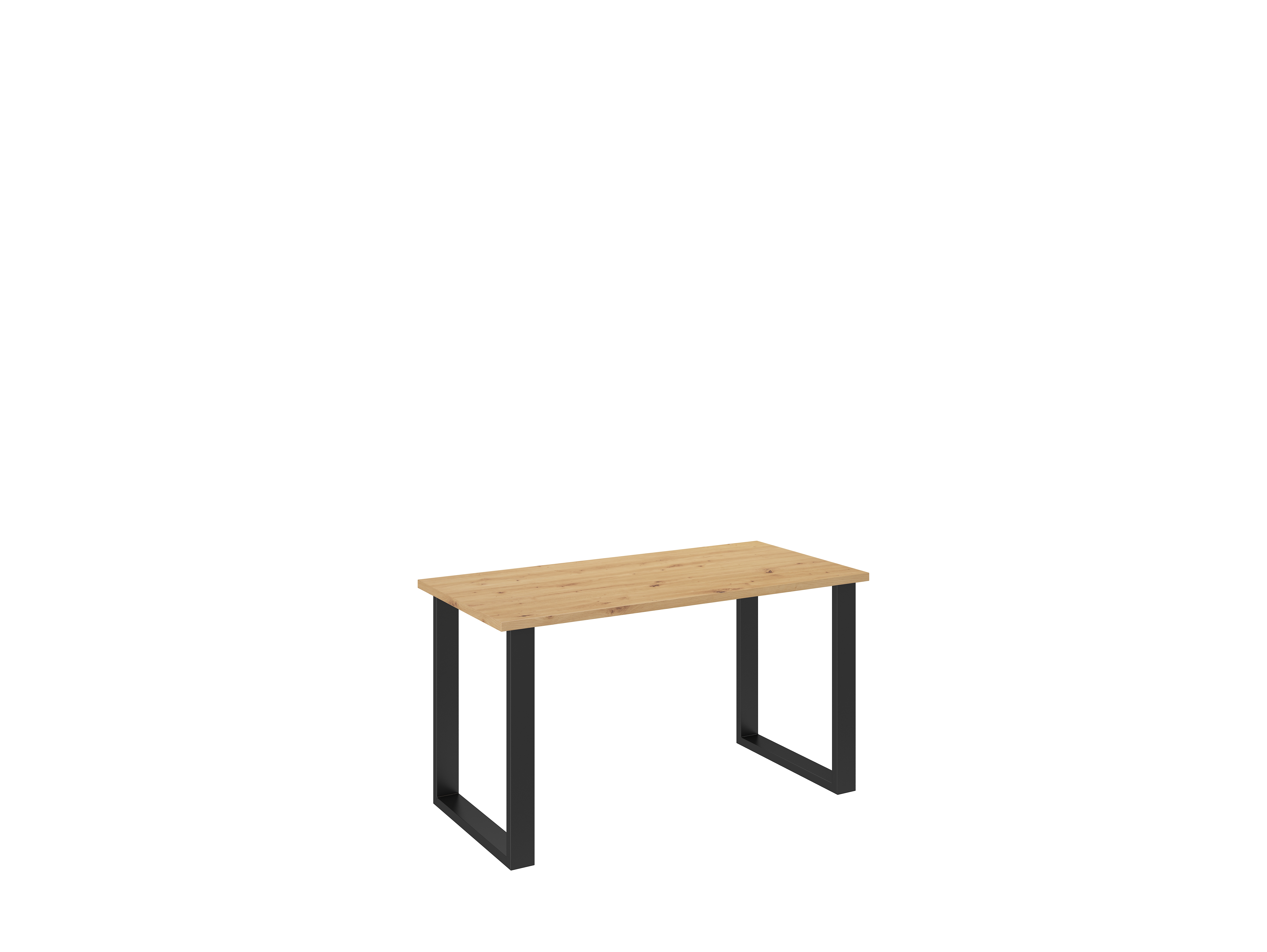 Jídelní stůl Imperial Barva korpusu: Dub - Artisan, Rozměr: 138 x 90 cm - Dub - Artisan,bílá,černá,d