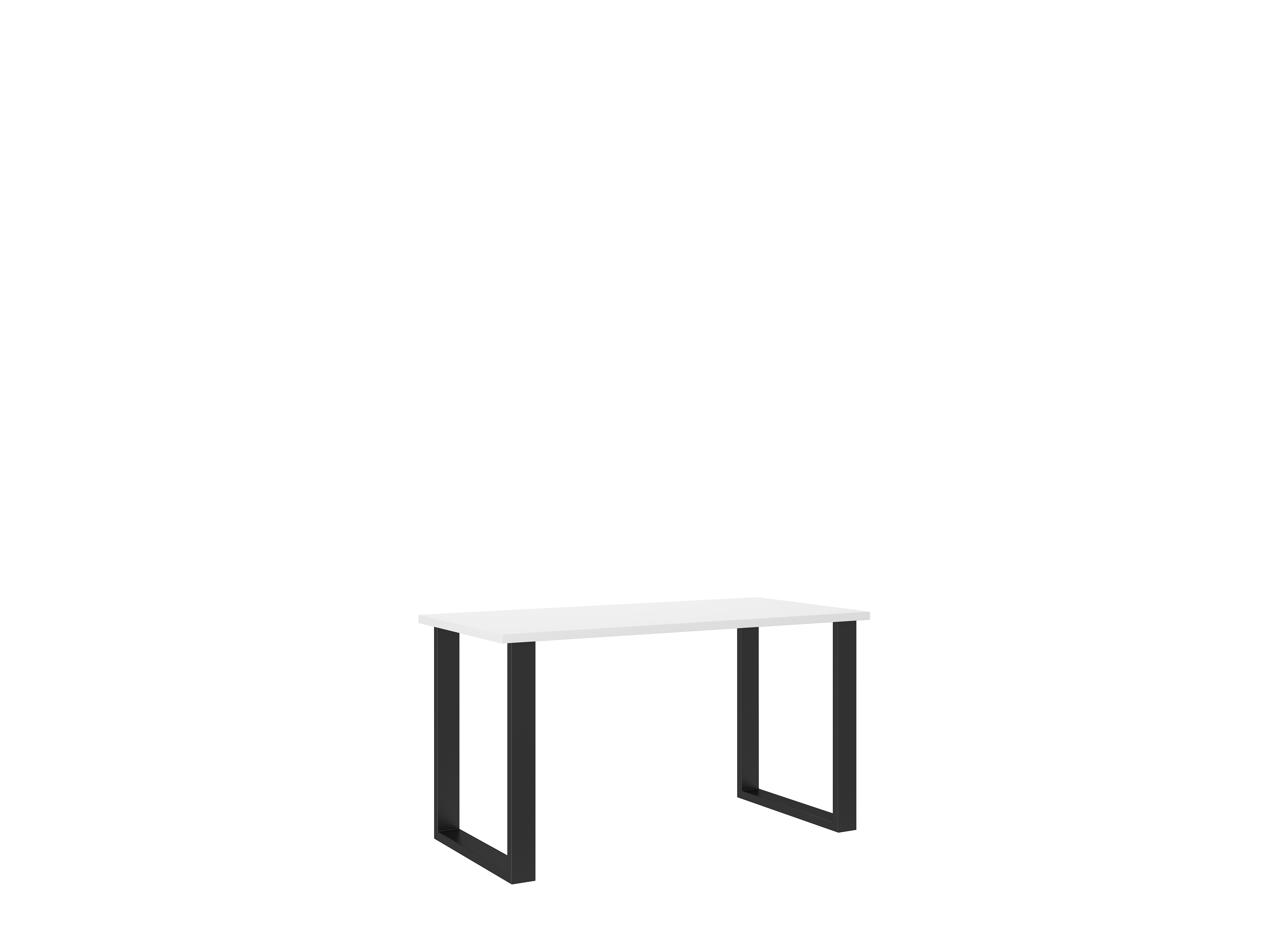 Jídelní stůl Imperial Barva korpusu: Bílá, Rozměr: 138 x 67 cm - Bílá,bílá,černá,dub artisan,dub lan