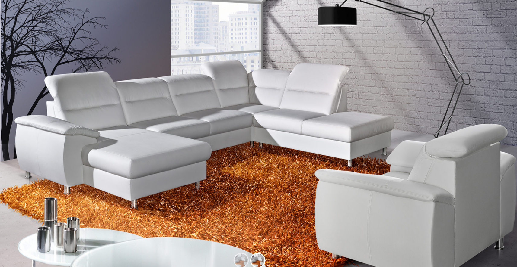 Sedací souprava Scandi 1 Provedení: Pravá varianta, látka: Cayenne 1118