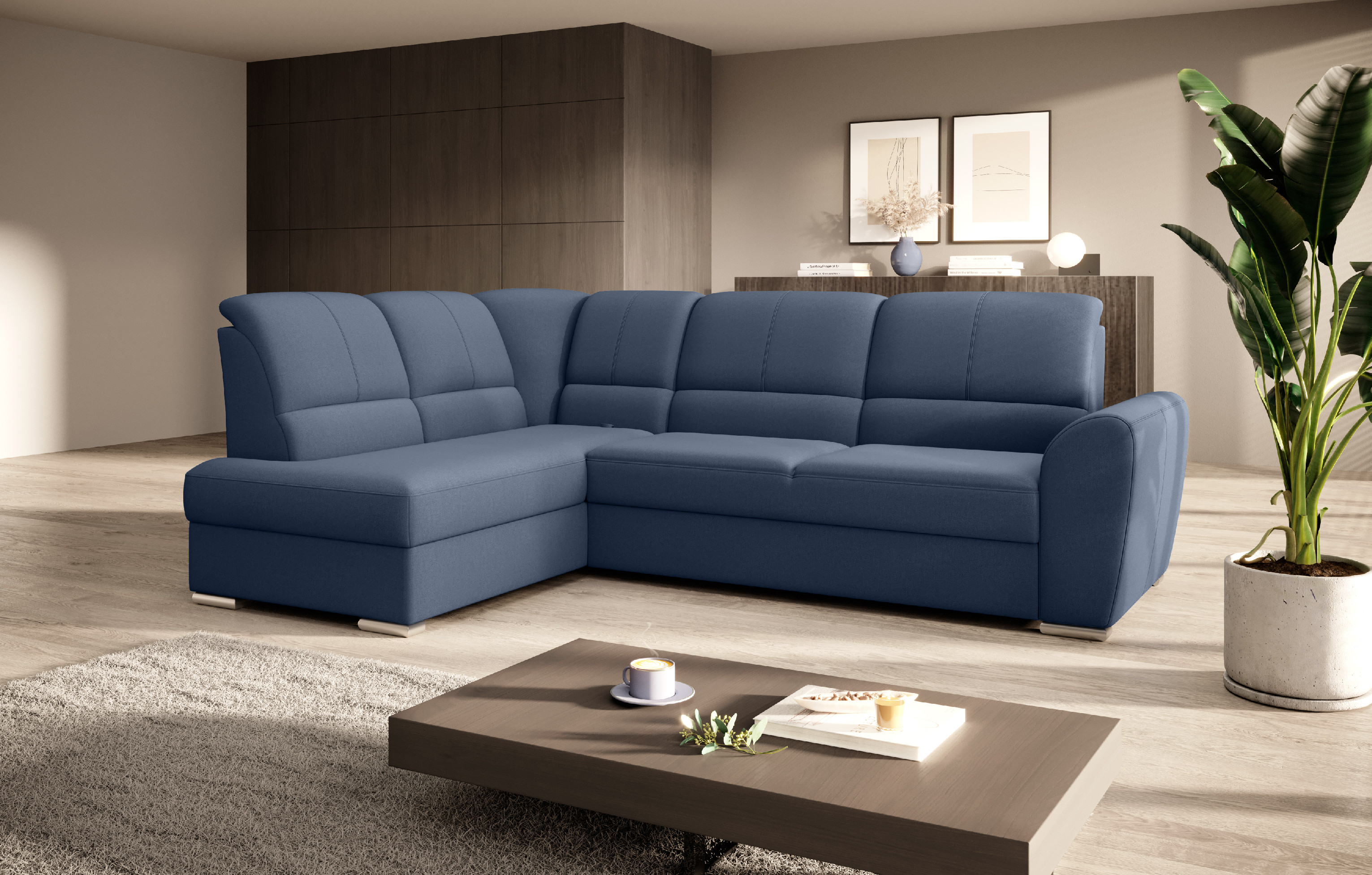 Sedací souprava Siber Provedení: Levá varianta, látka: Gojo 40