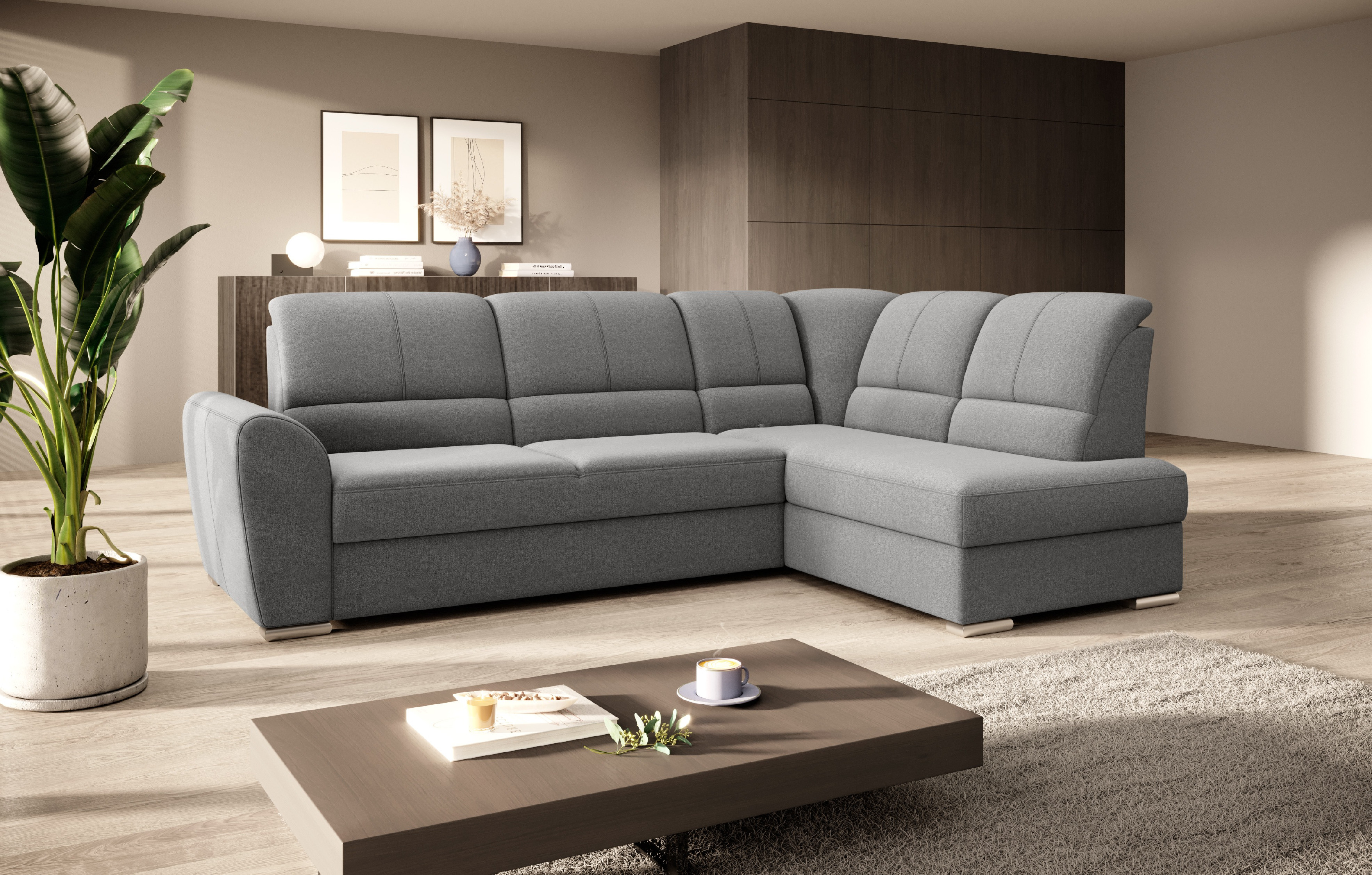 Sedací souprava Siber Provedení: Pravá varianta, látka: Gojo 5