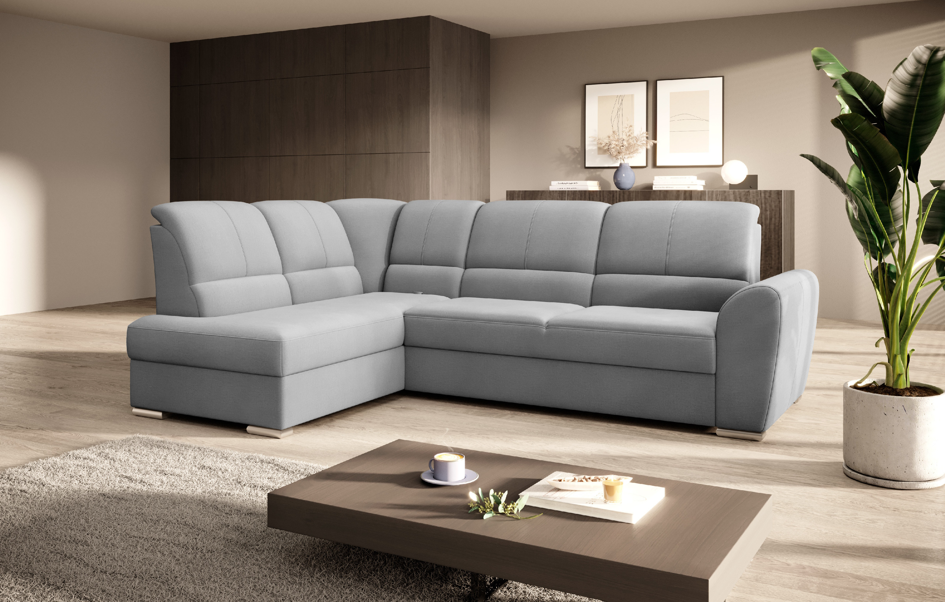 Sedací souprava Siber Provedení: Levá varianta, látka: Nube 3