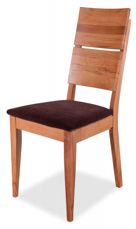 Židle Spring K2 - látka Barva korpusu: Buk, látka: Micra marone - Buk,Micra marone