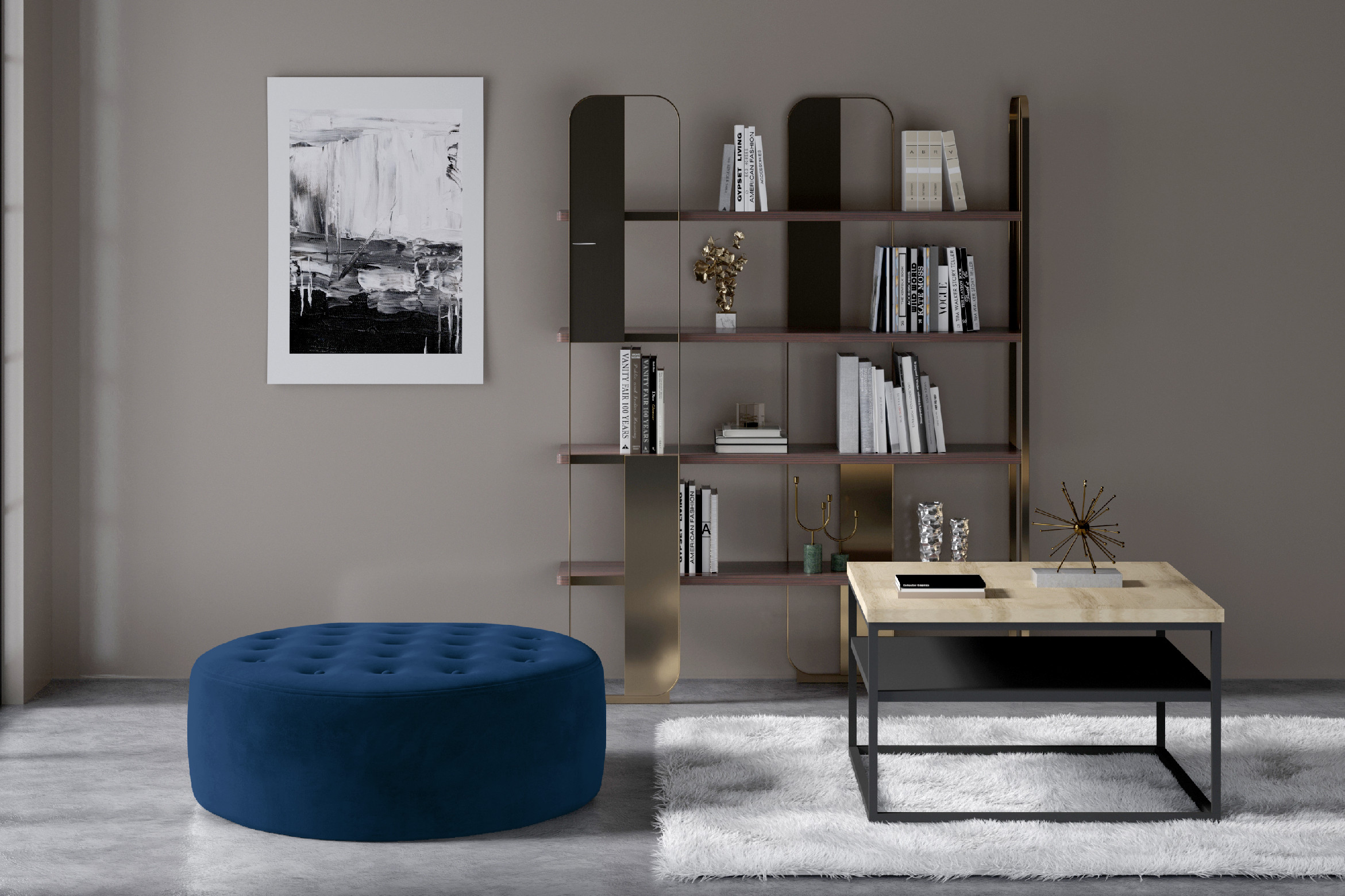 Taburet Monty látka: Monolith 77