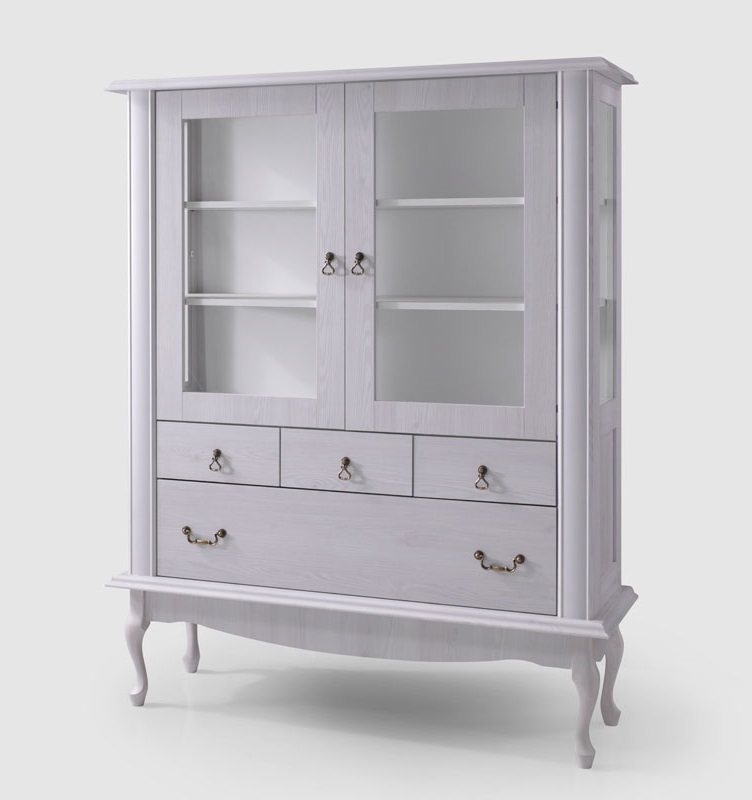 Vitrína Diana DA5 Barva korpusu: Dub - lefkas