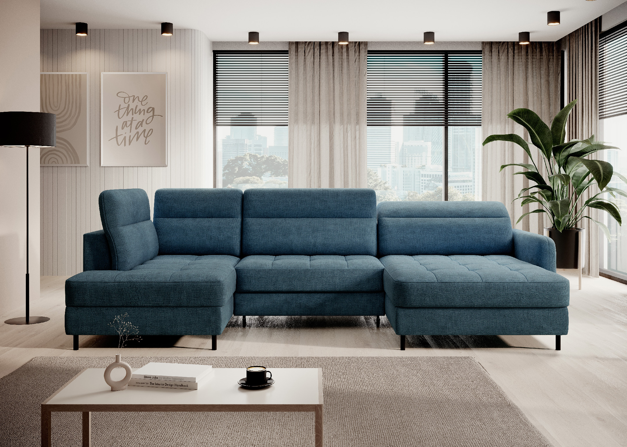 Sedací souprava Berrto Provedení: Pravá U, látka: Toscany 40