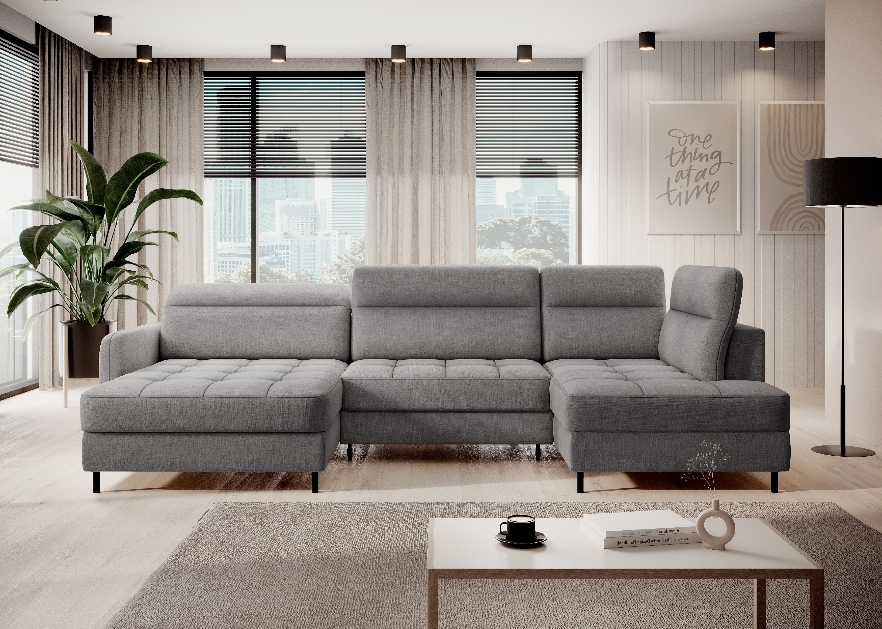 Sedací souprava Berrto Provedení: Levá U, látka: Toscany 3