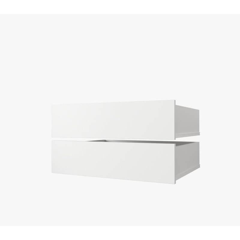 Zásuvky pro šatní skříně Cannes a Davos Barva korpusu: Bílá, Zásuvky: 5 sad - 10x šuplík - Bílá