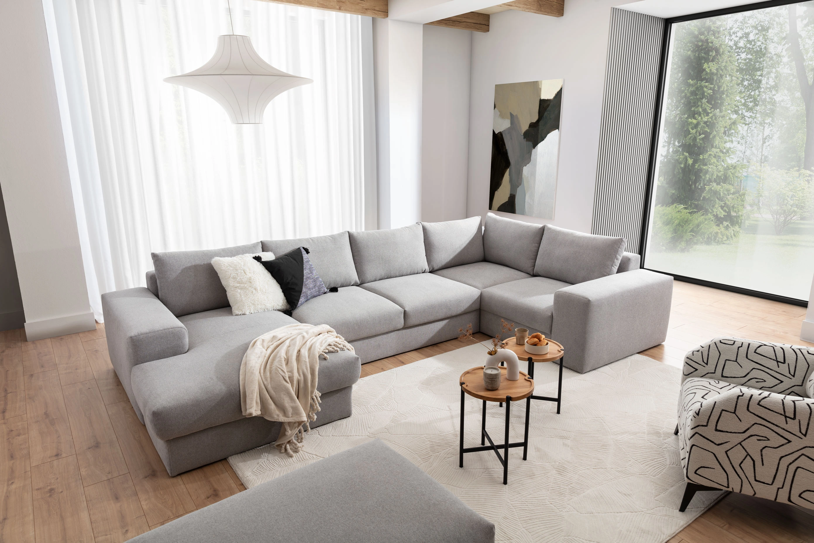 Sedací souprava Hermes U Provedení: Levá U, látka: Cloud 39