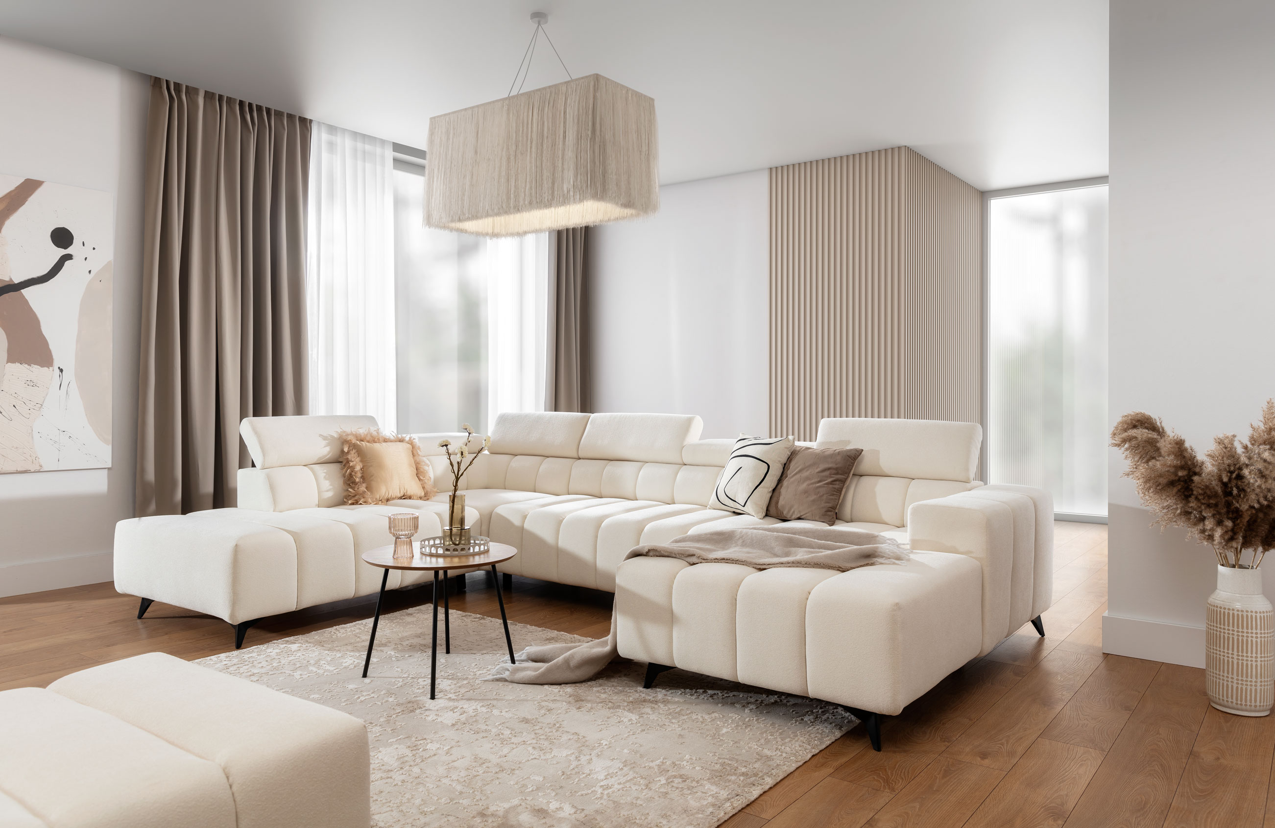 Sedací souprava Ragusso do U Provedení: Levá U, látka: Riviera 62