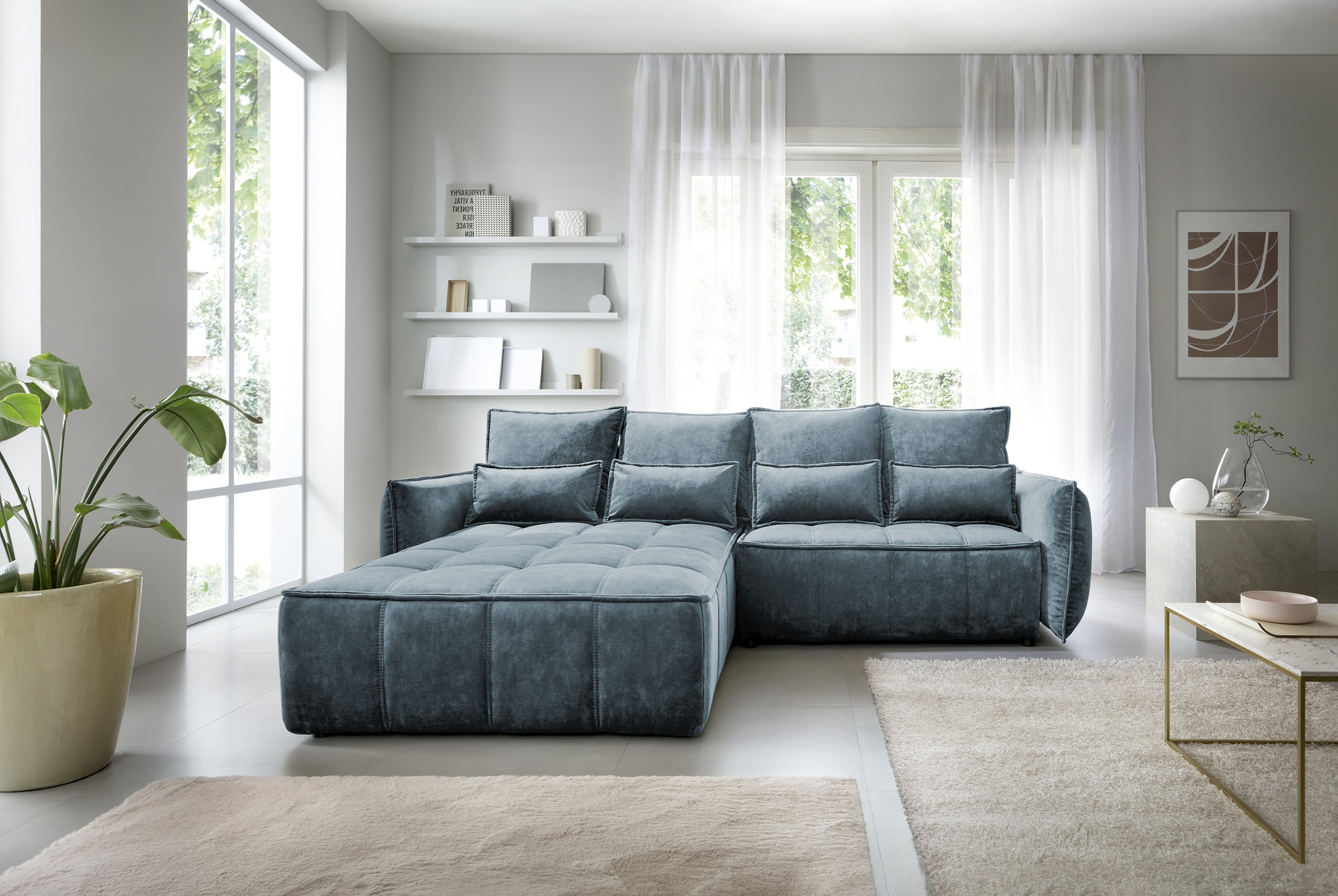 Sedací souprava Campo Provedení: Levá varianta, látka: Toscany 40