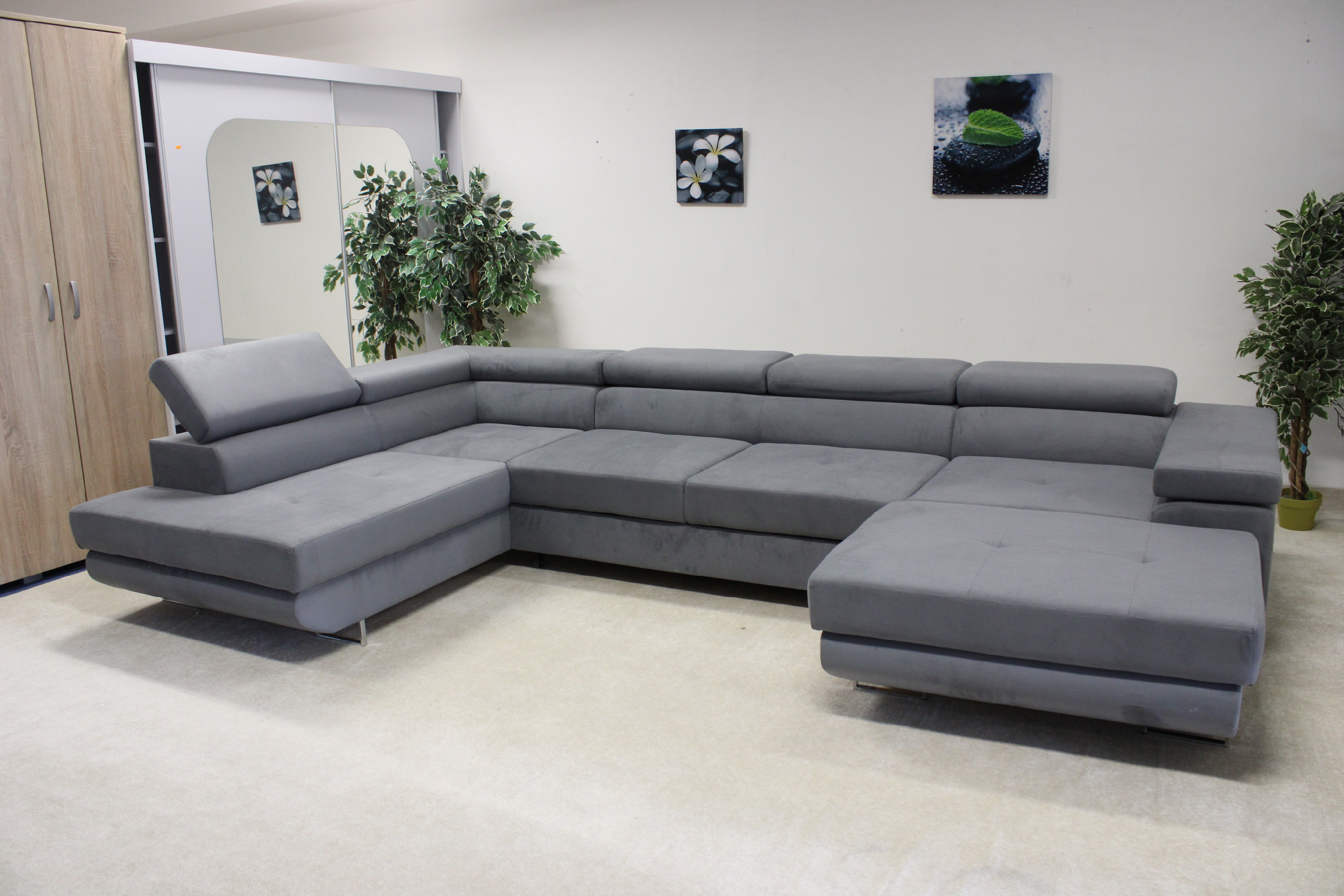 Sedací souprava Markus Mega Provedení: Levá U, látka: Manila 32