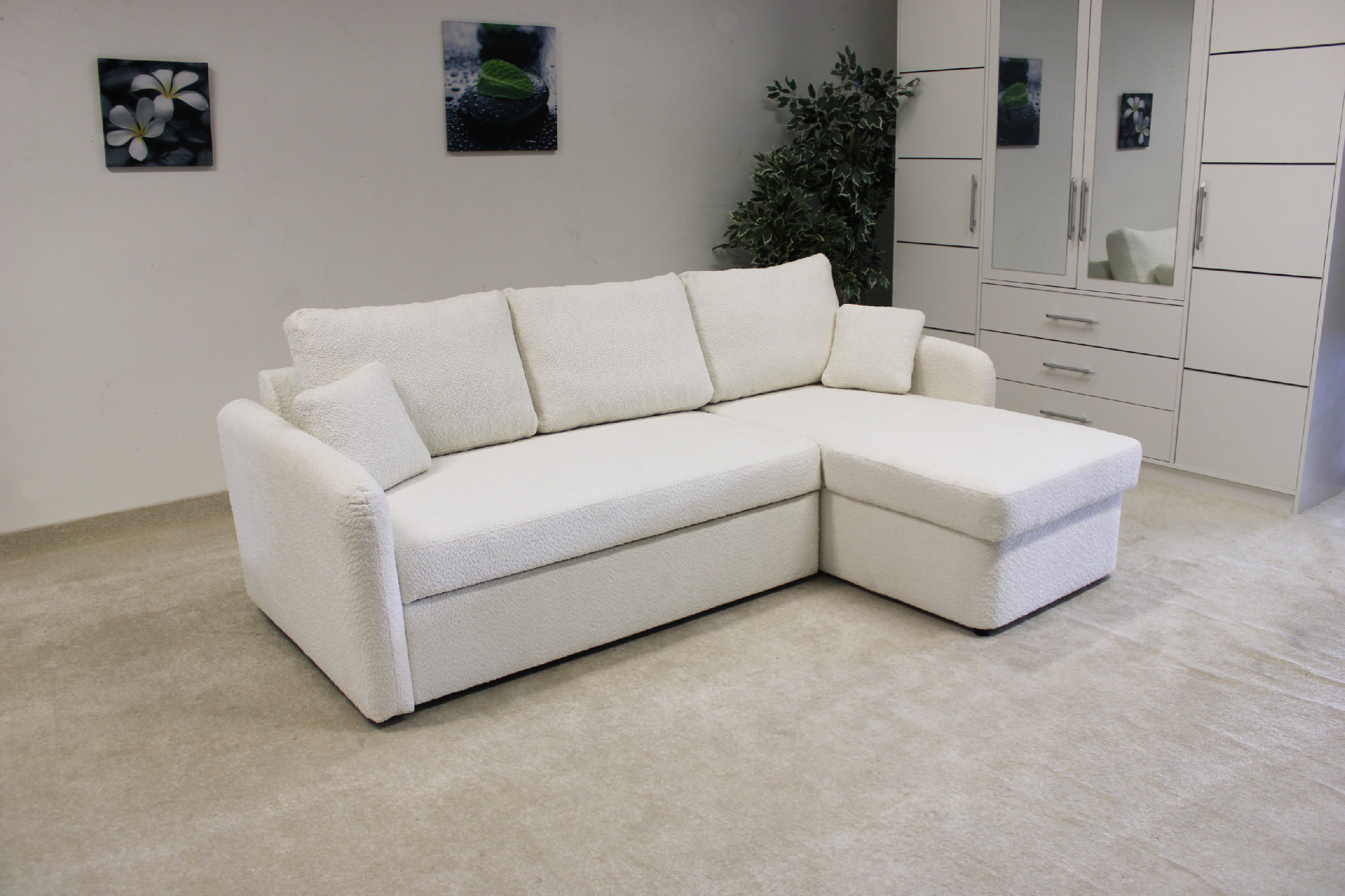 Sedací souprava Real Provedení: Pravá varianta, látka: Trenza 11