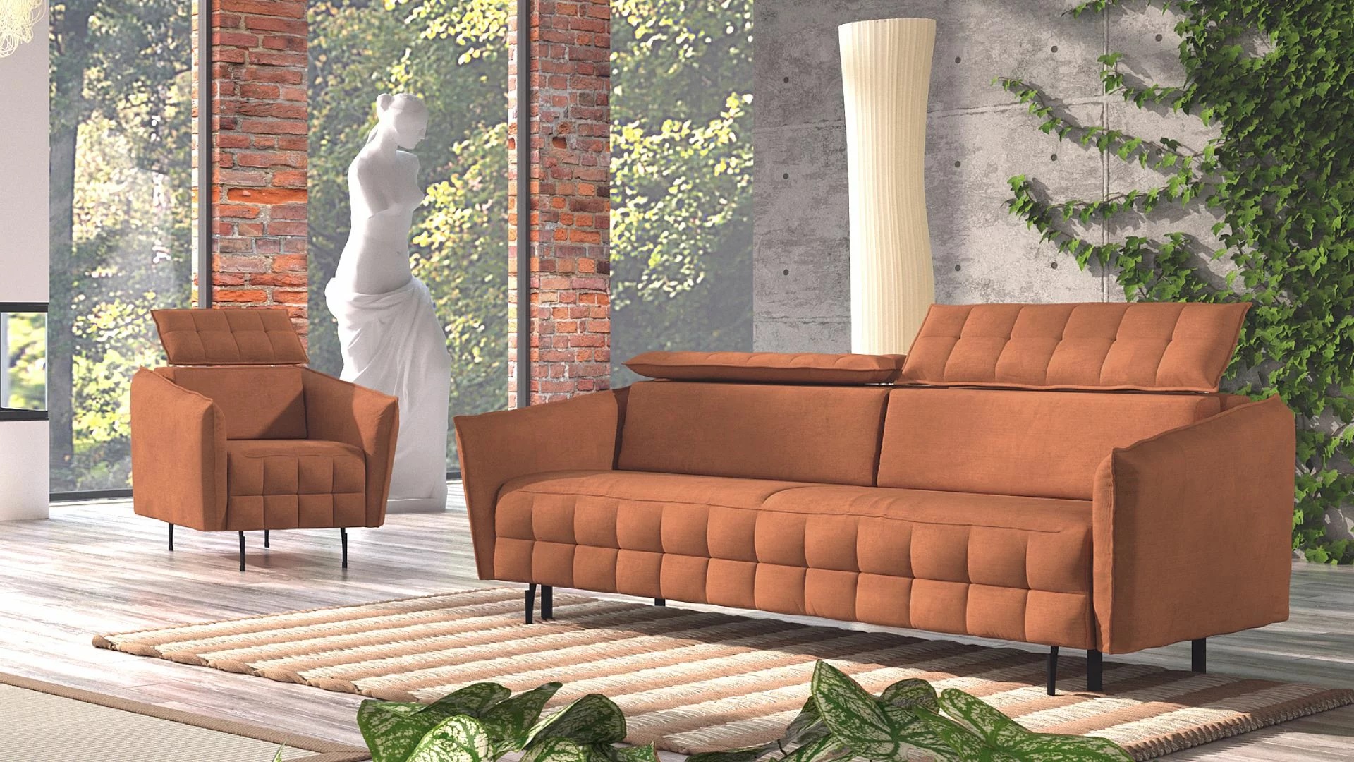 Pohovka Molta 3FBA Látka: Vera 06