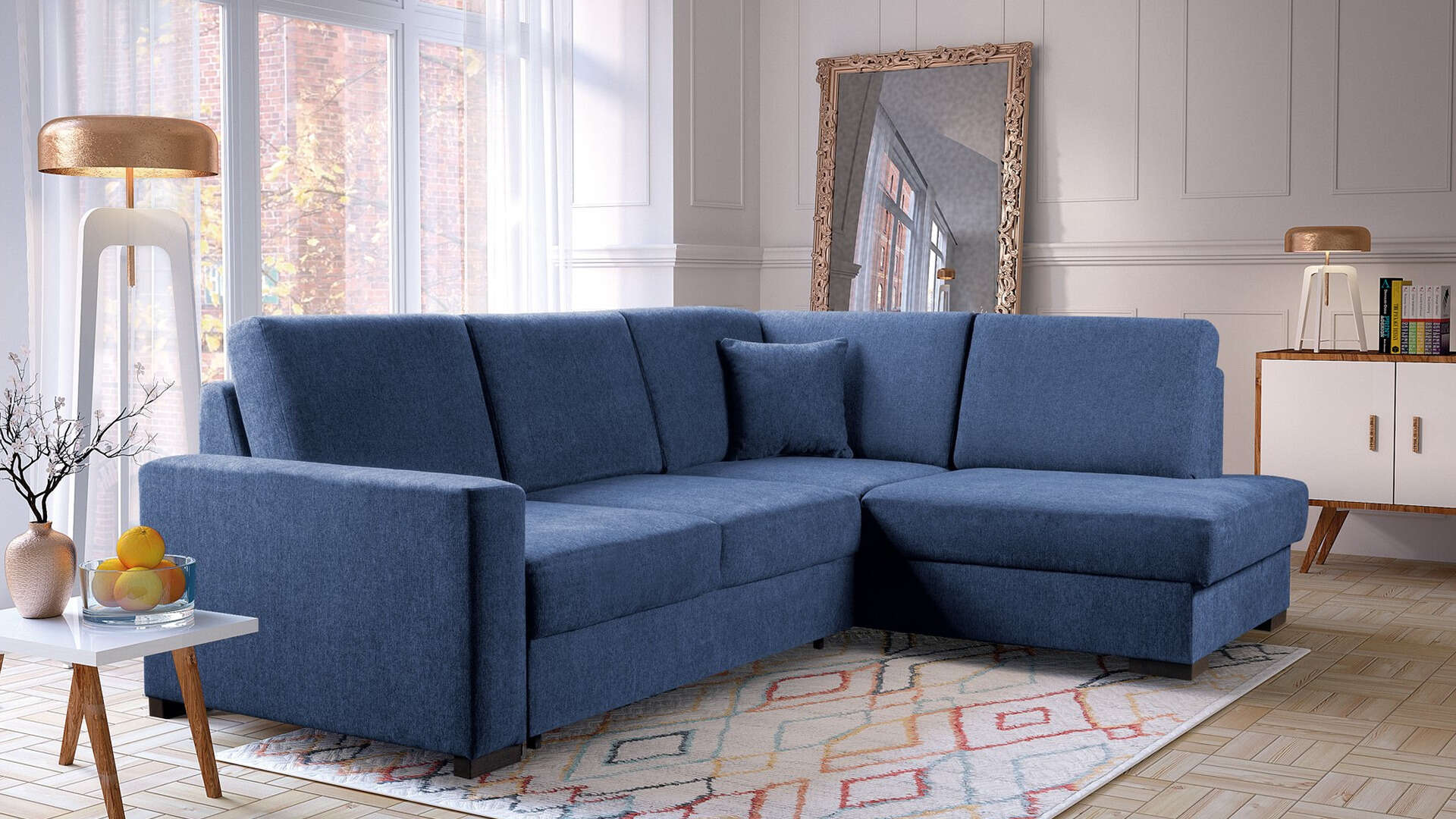 Sedací souprava Boss Provedení: Pravá varianta, Látka: Imagine Me 10