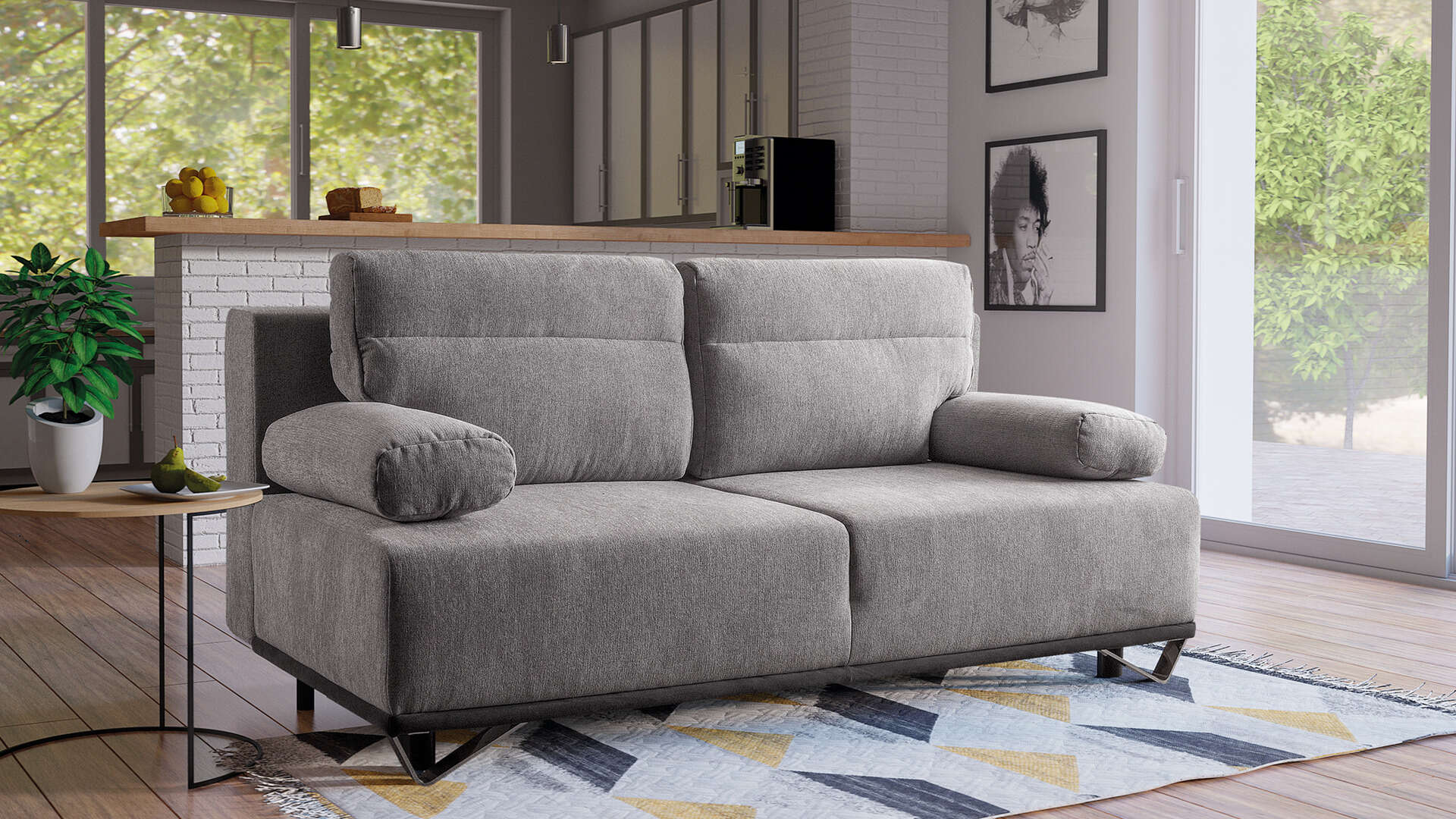 Pohovka Chester 3FBA Látka: Solar 99