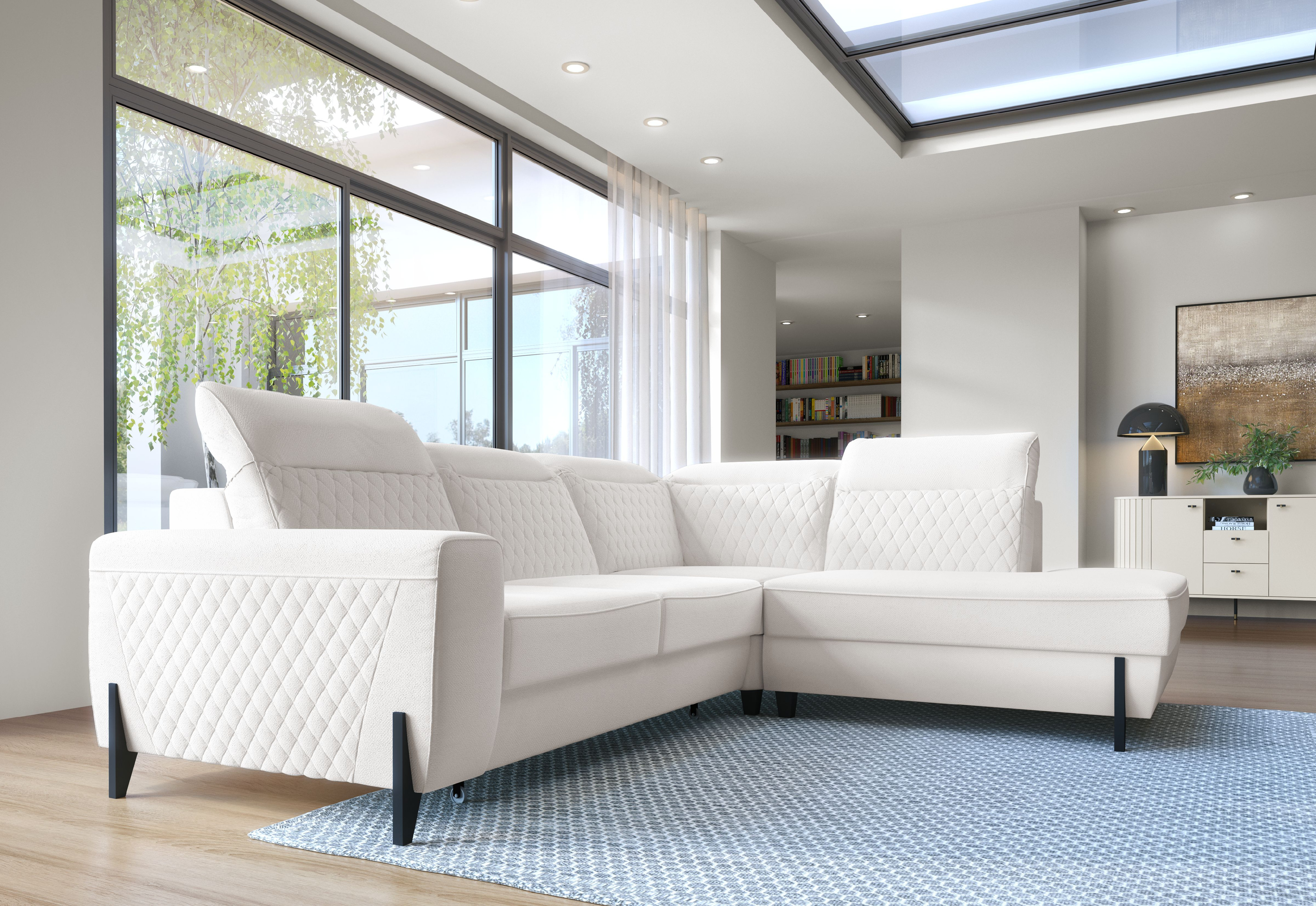 Sedací souprava Fresh 1 Provedení: Pravá varianta, látka: Bubble 12