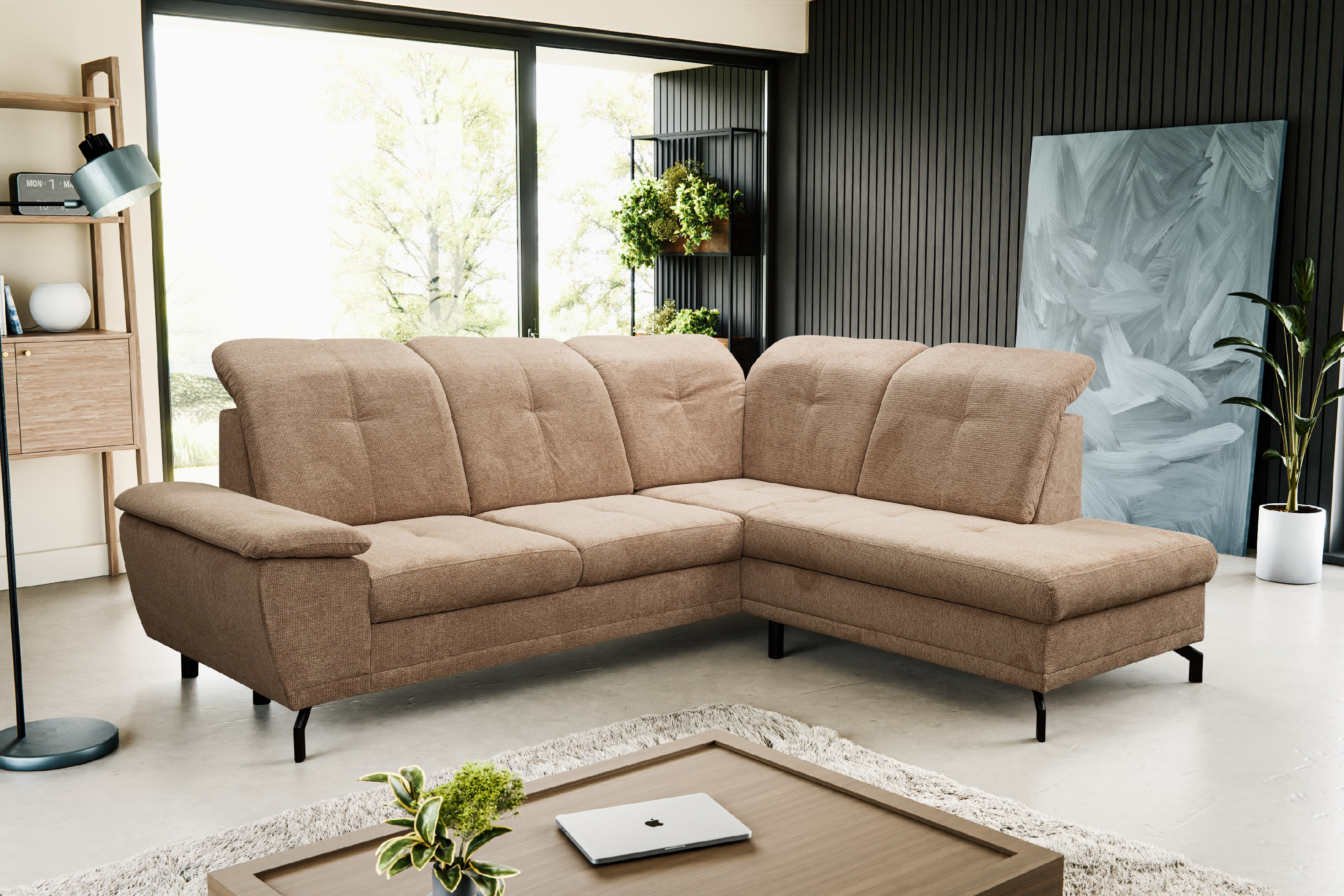 Sedací souprava Remi Provedení: Pravá varianta, látka: Urban 10