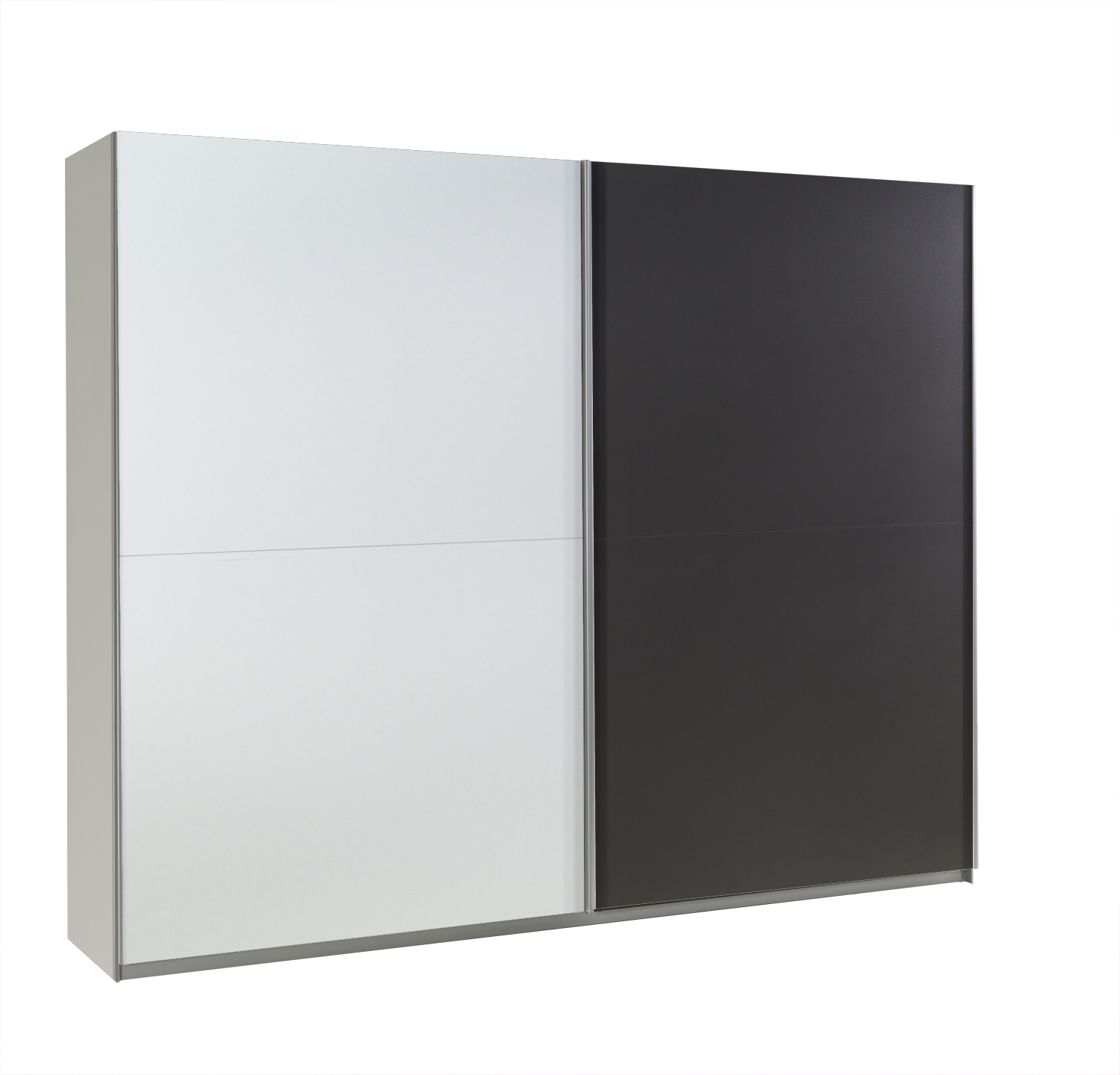 Šatní skříň Lux 20 Barva korpusu: Bílá, Rozměry: 244 cm - Bílá