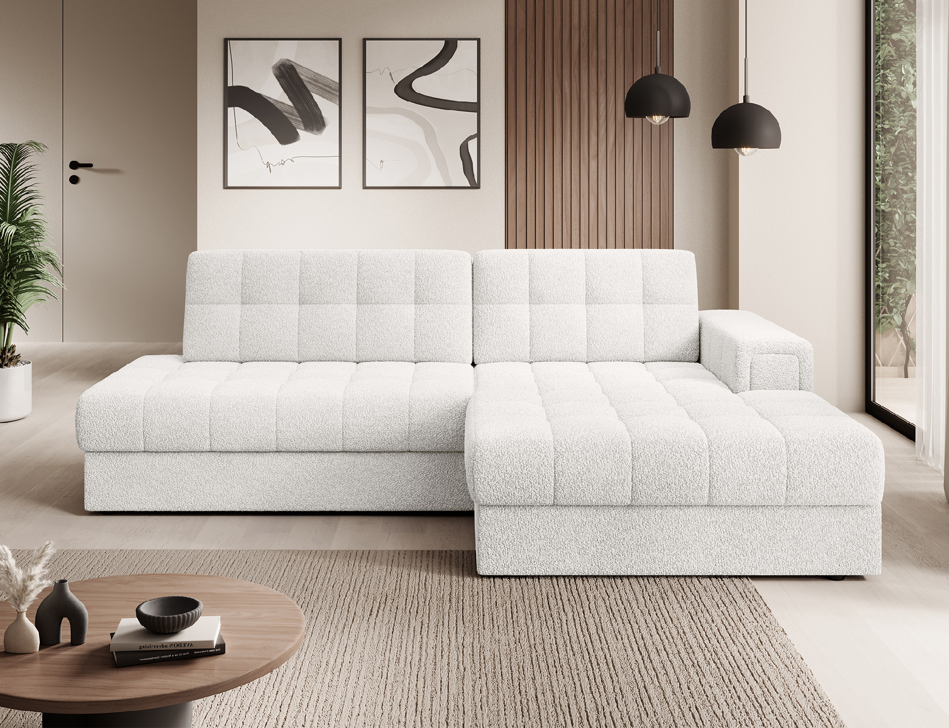 Sedací souprava Blezalt Provedení: Pravá varianta, látka: Royal 1