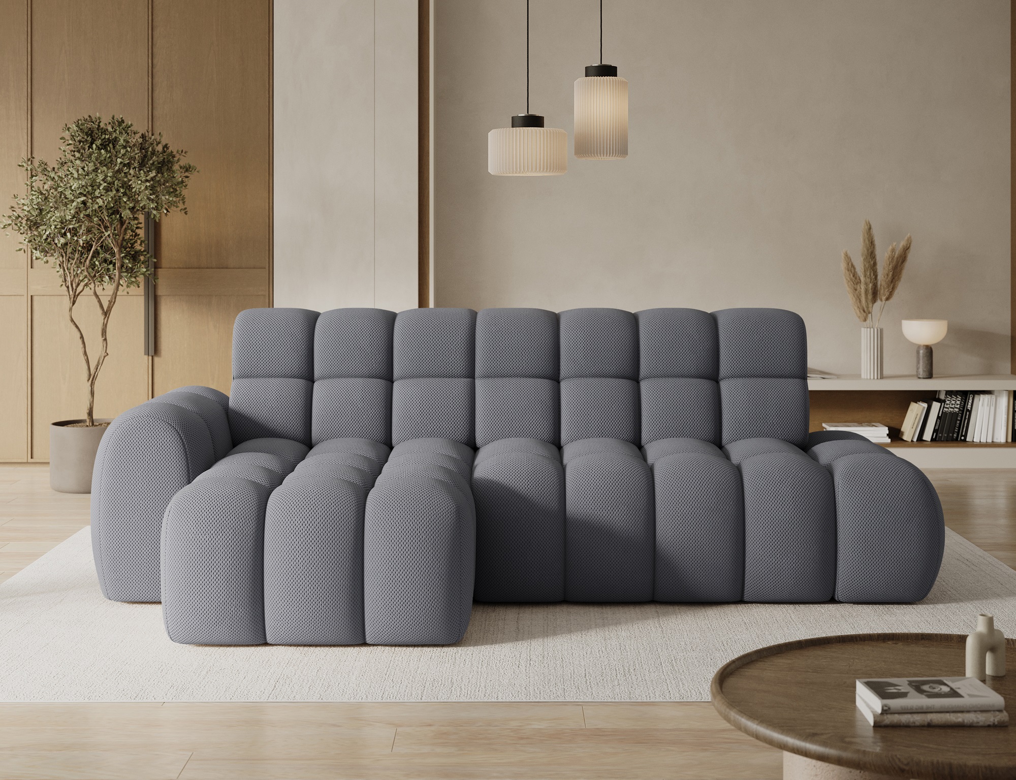 Sedací souprava Ceedro Provedení: Levá varianta, látka: Calmora 5