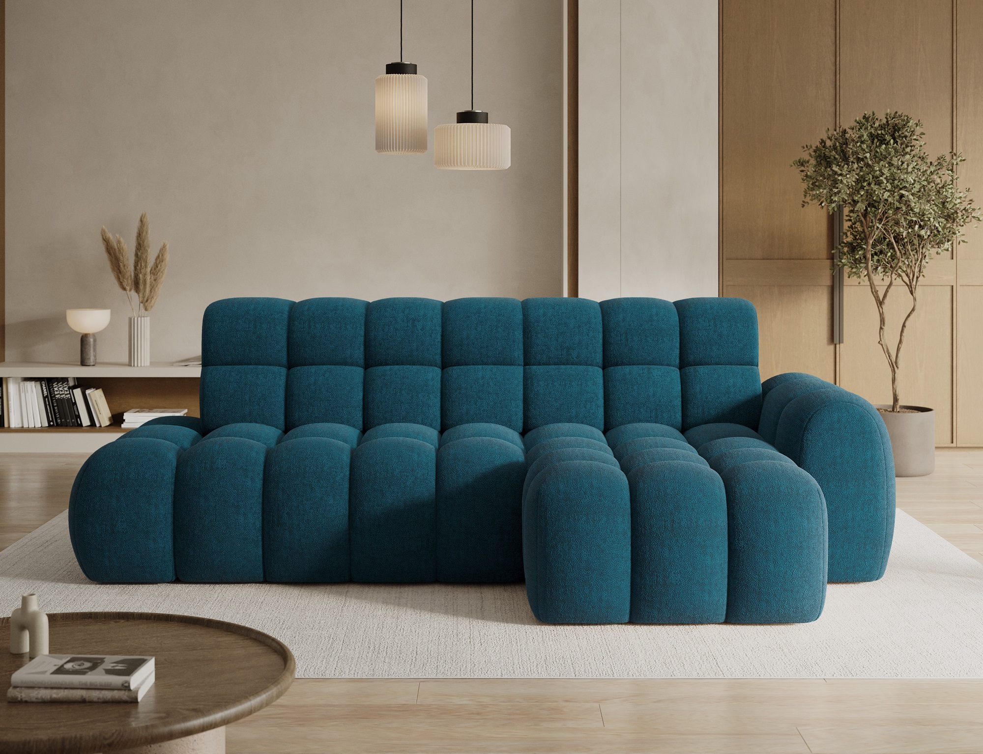 Sedací souprava Ceedro Provedení: Pravá varianta, látka: Amore 40