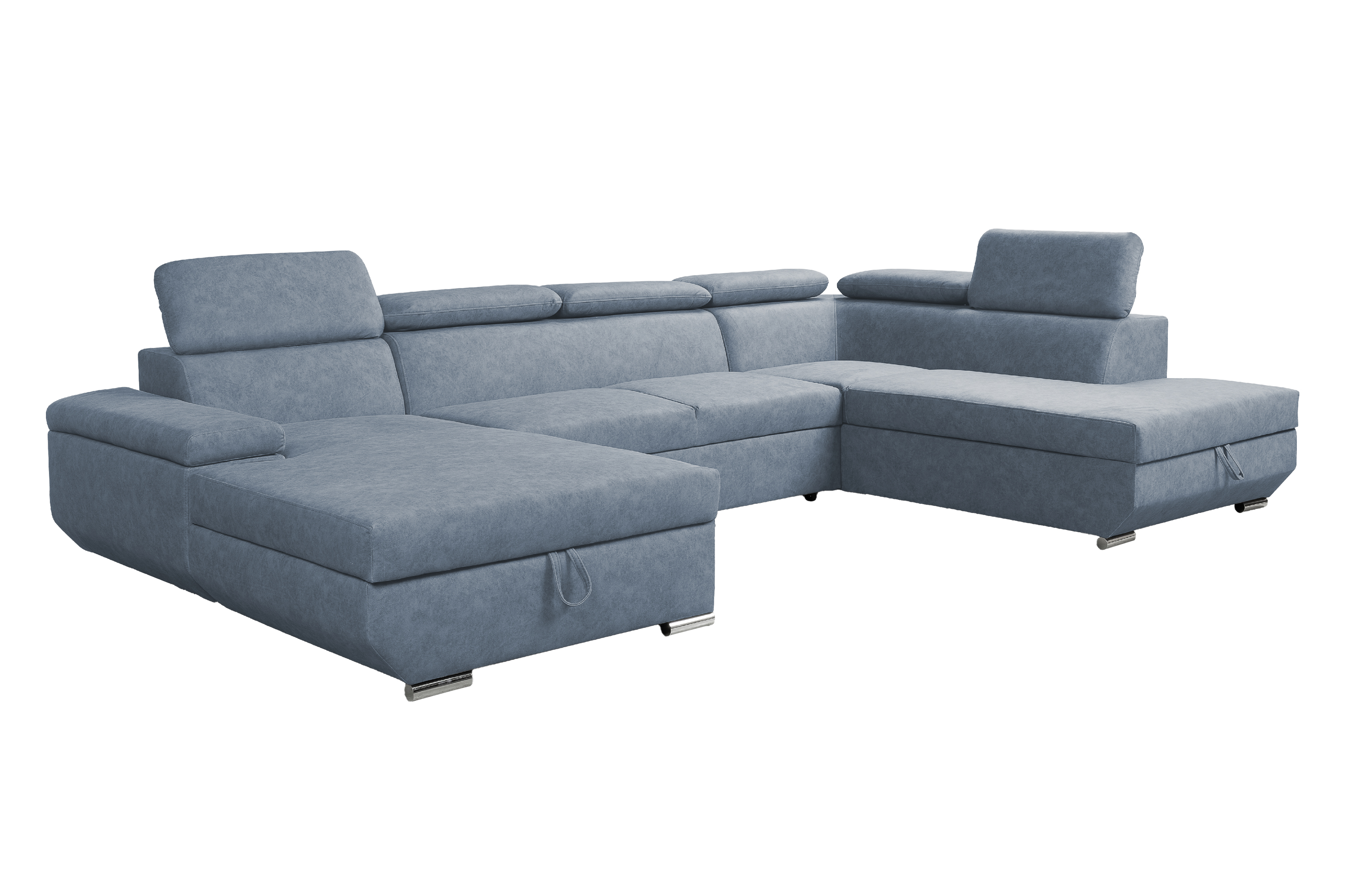 Sedací souprava Lars II. U FORM Provedení: Levá U, látka: Logan Sky