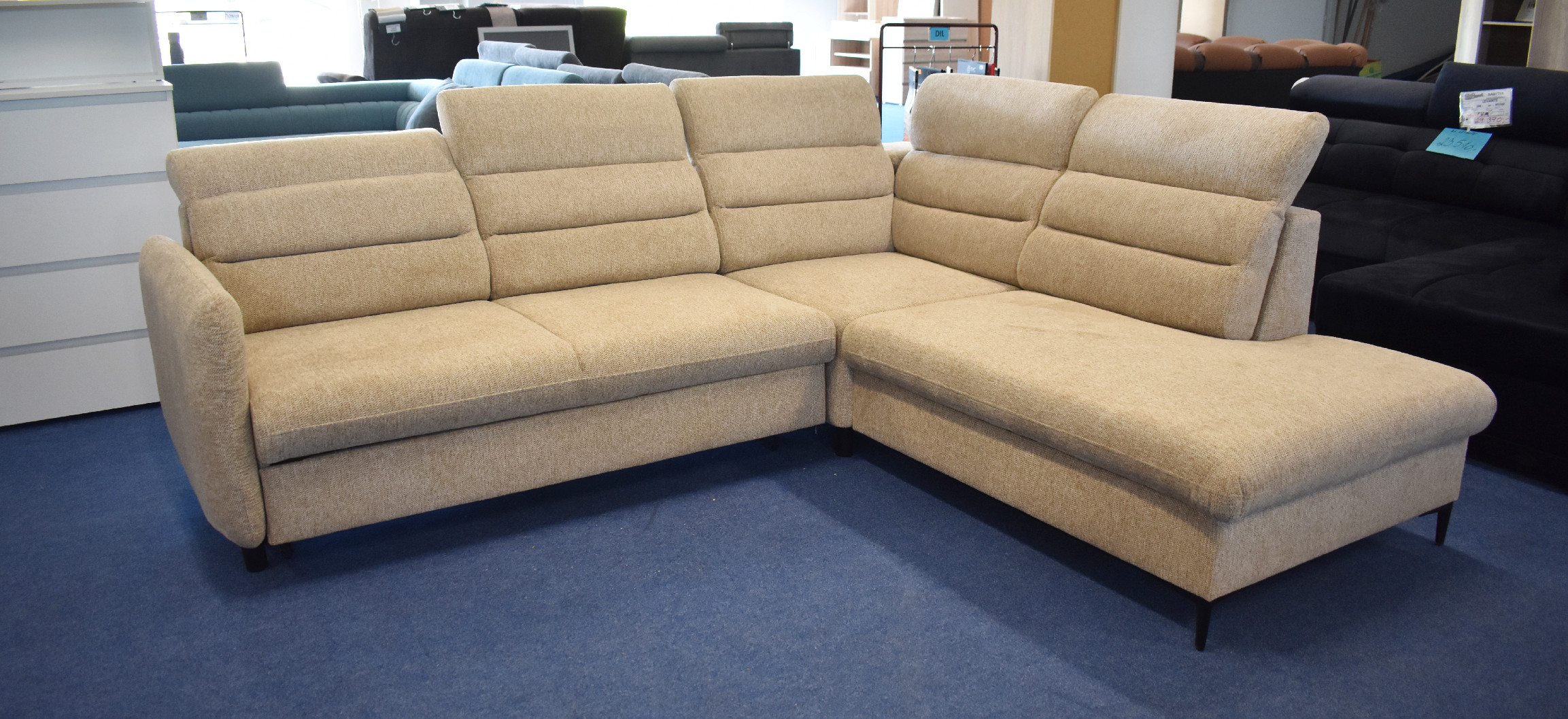 Sedací souprava Samos L Provedení: Levá varianta, látka: Aragon 80