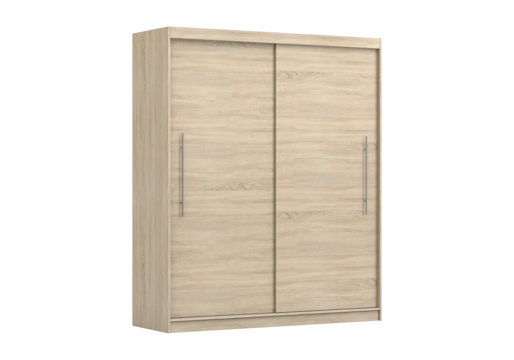 Šatní skříň Rico II Barva korpusu: Dub - sonoma, Dveře: Dub sonoma