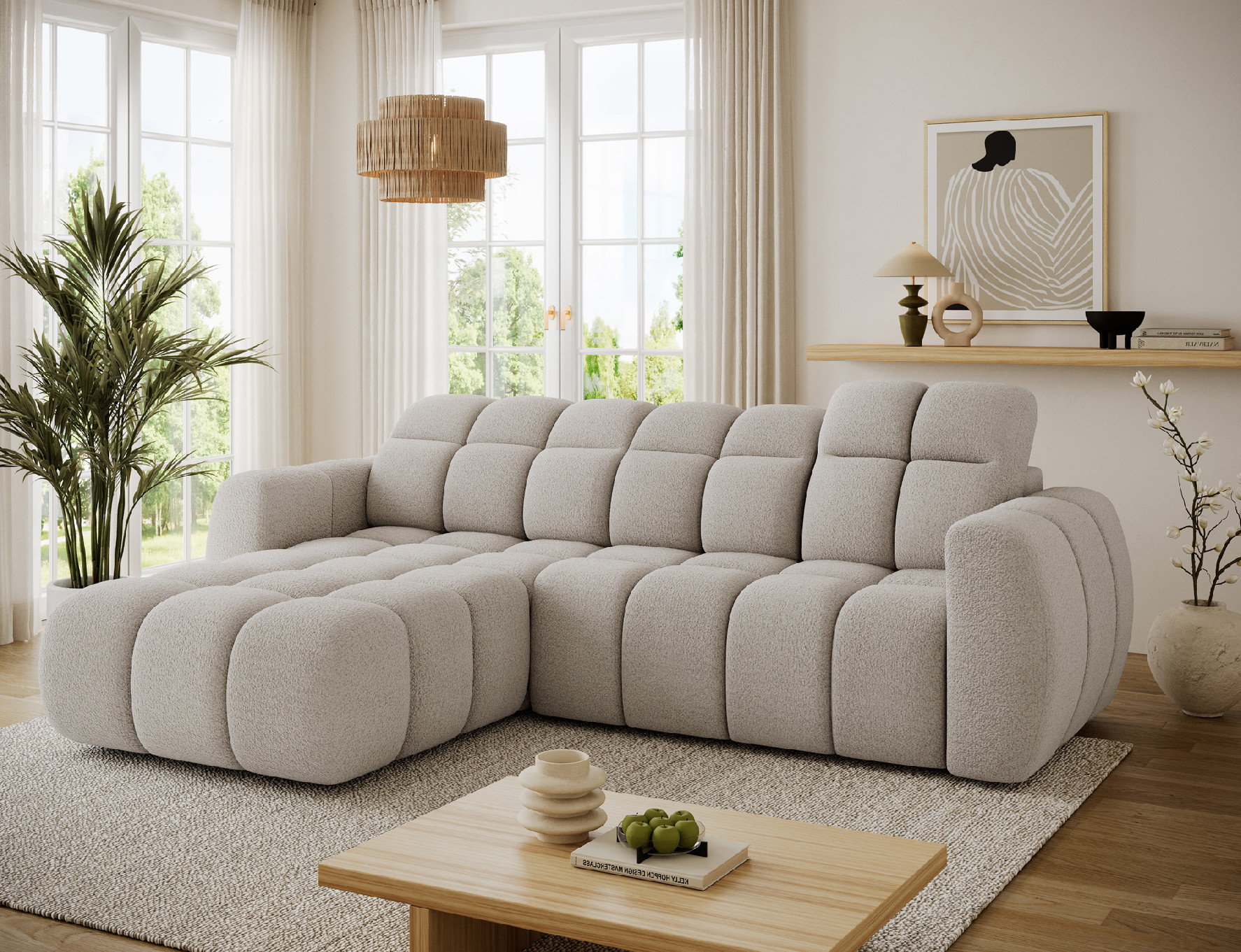 Sedací souprava Fanito Provedení: Levá varianta, látka: Royal 18