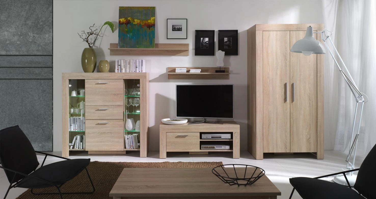 Obývací stěna Cezar - Dub sonoma